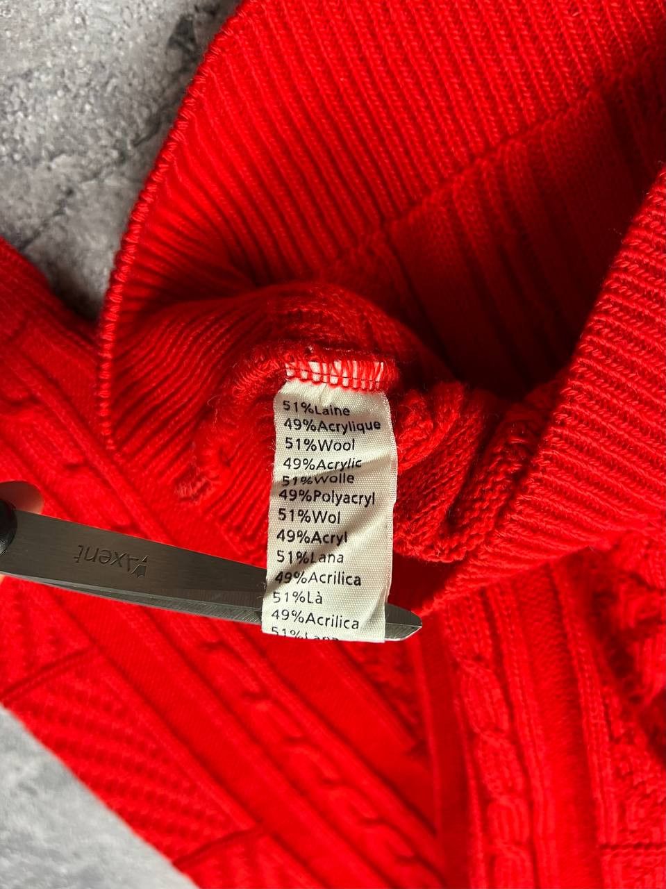 Lacoste Vintage 90s Lacoste Sweater Wool Knitwear Size US XL / EU 56 / 4 - 6 Thumbnail