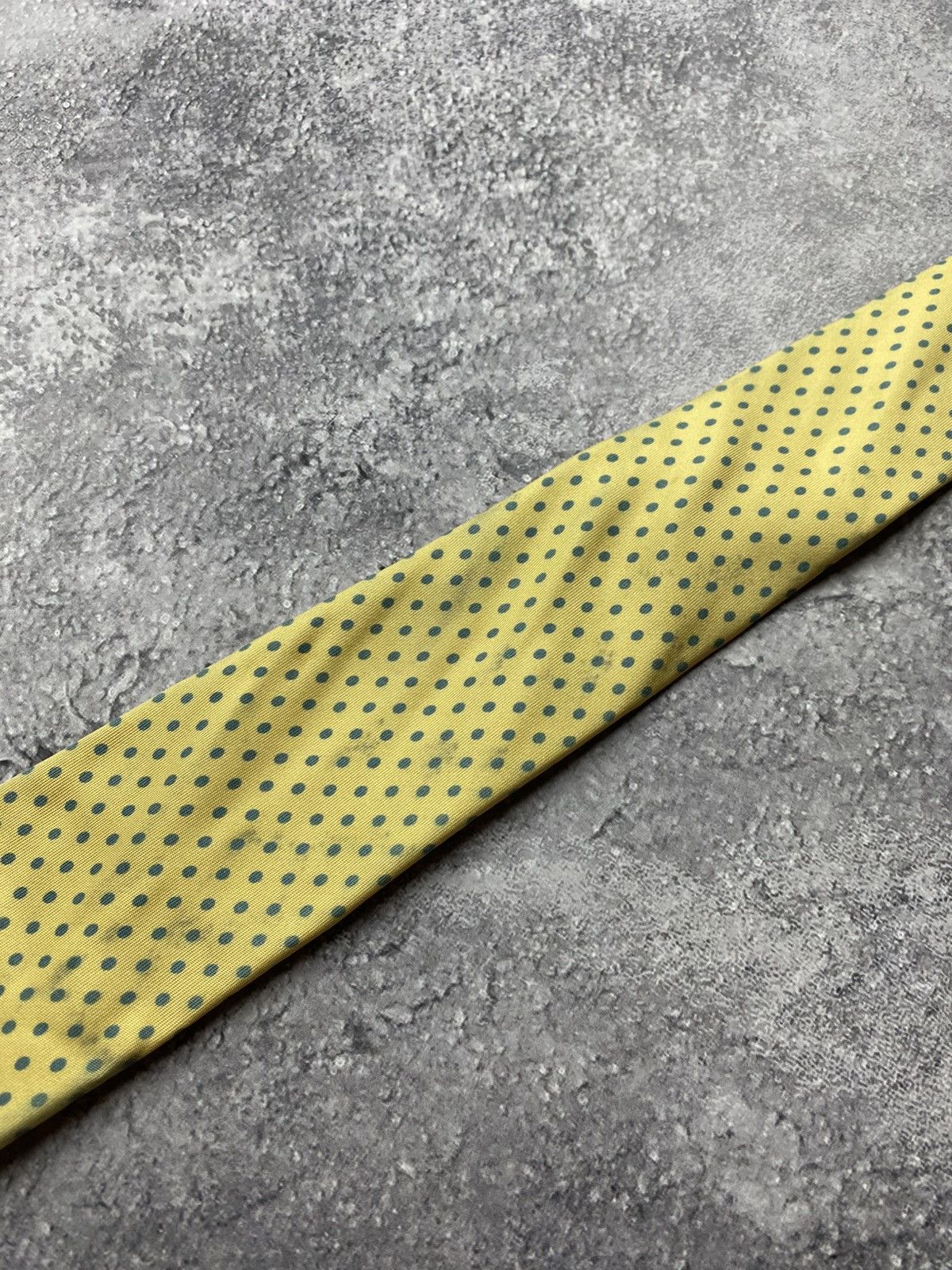 Hermes Hermes Tie Paris 100% Silk Made In France Polka Dot Necktie Size ONE SIZE - 16 Thumbnail