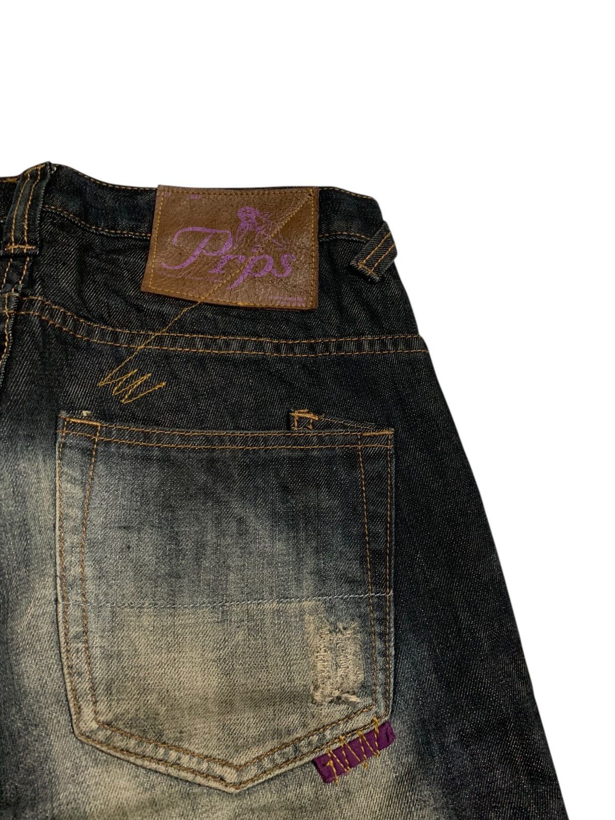 Prps FLARE PRPS CLAWMARK JAPANESE RUSTY PUNK STYLE DENIM Size US 30 / EU 46 - 16 Thumbnail