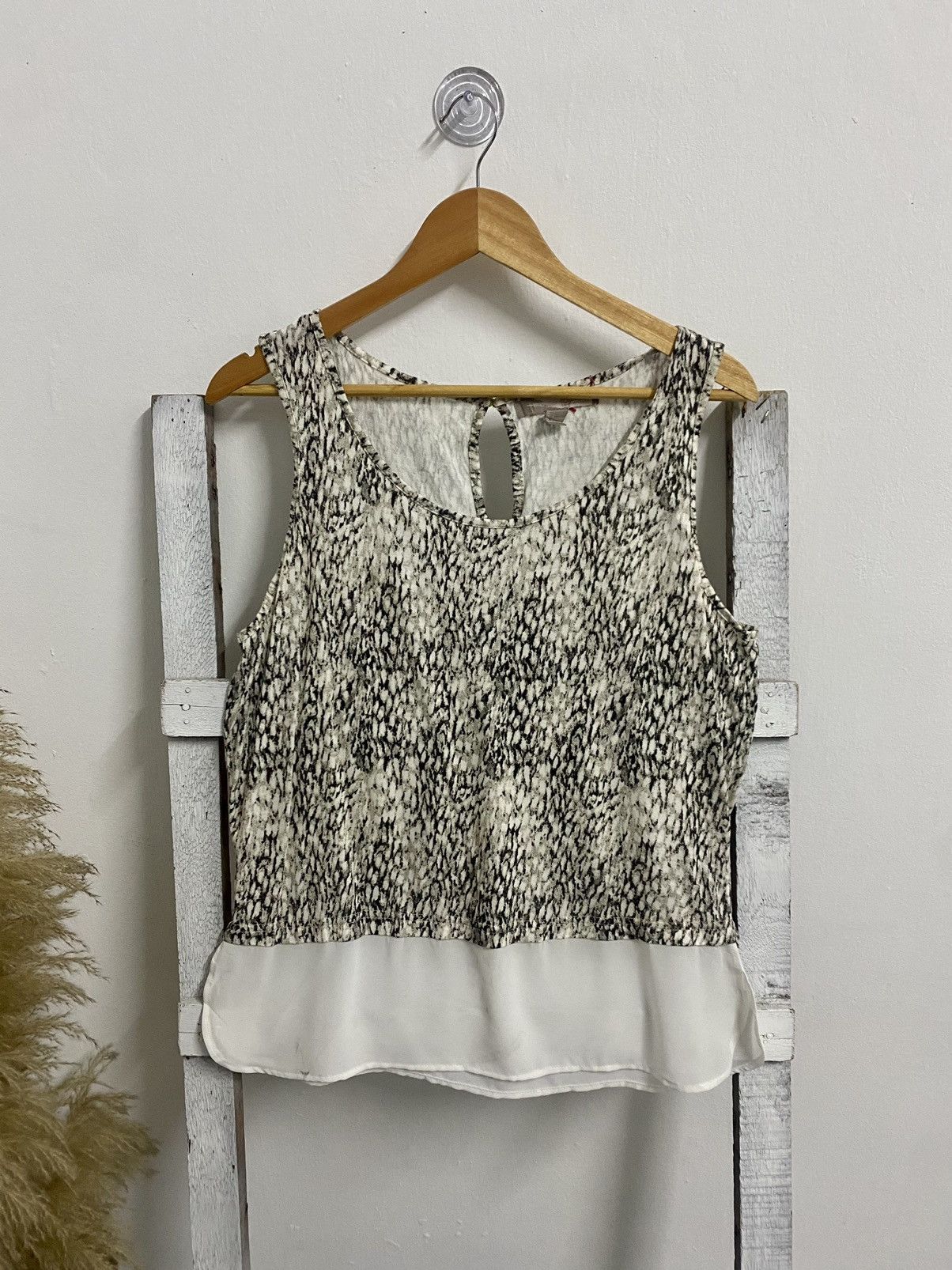 Forever 21 × Vintage Women Blouse Singlet material polyester Size S / US 4 / IT 40 - 1 Thumbnail