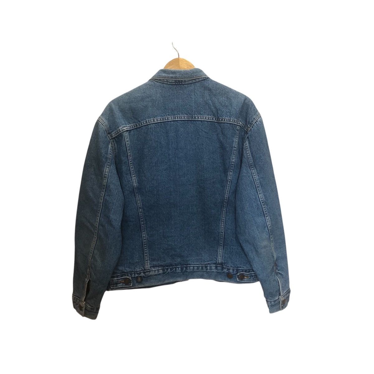 Levi's × Vintage 90’s Levi’s 70506-0316 Denim Trucker Blanked Lined Jacket Size US M / EU 48-50 / 2 - 6 Thumbnail