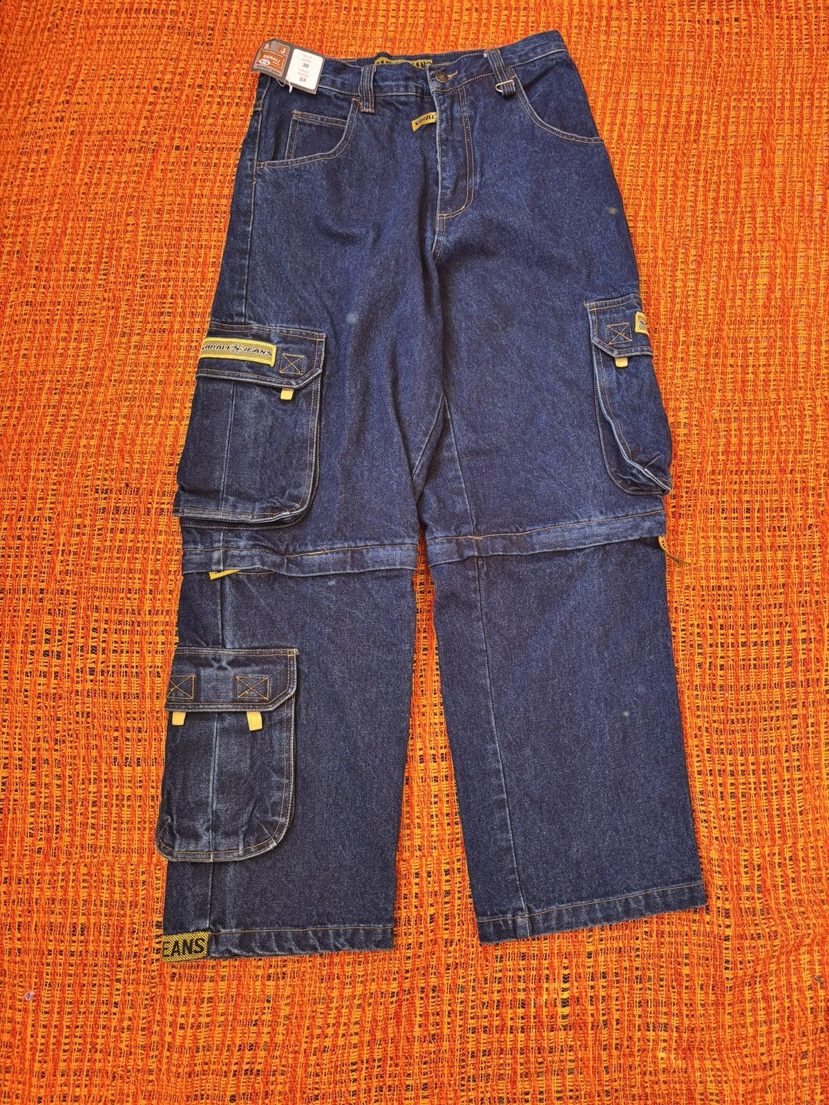 Other Crazy Vintage Y2K Sarali Baggy multi cargo jeans Size US 30 / EU 46 - 1 Thumbnail