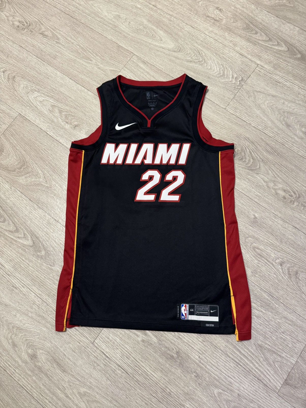 Nike 🔷Nike Miami Heat Jimmy Butler #22 NBA Jersey🔷 Size US M / EU 48-50 / 2 - 1 Thumbnail