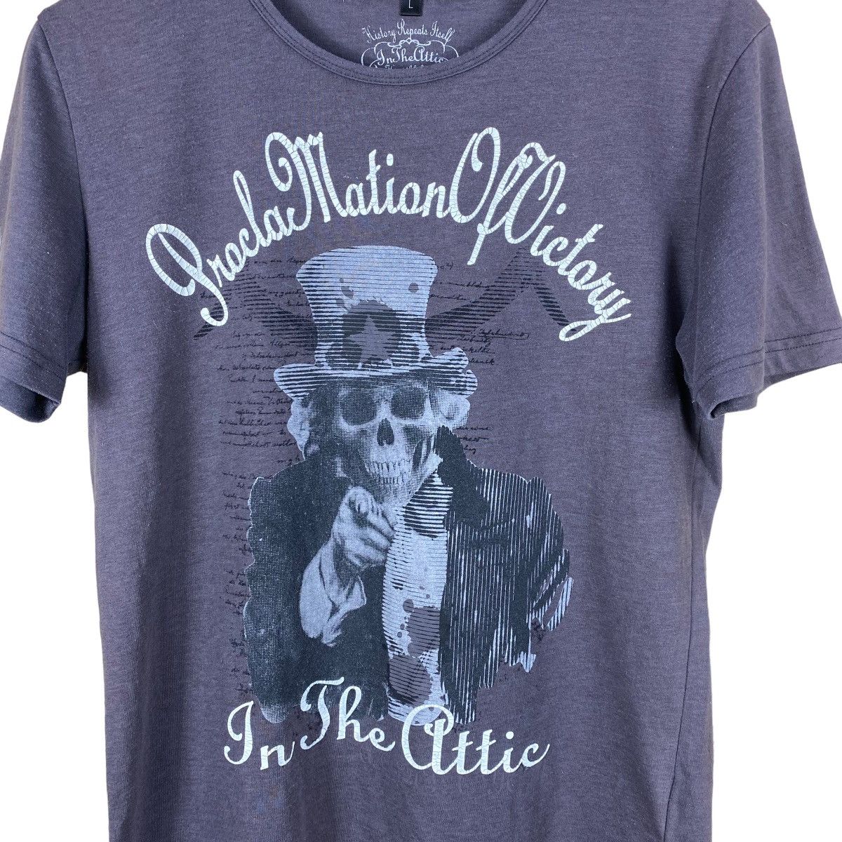 In The Attic IN THE ATTIC SKULL T SHIRT Size US S / EU 44-46 / 1 - 2 Thumbnail