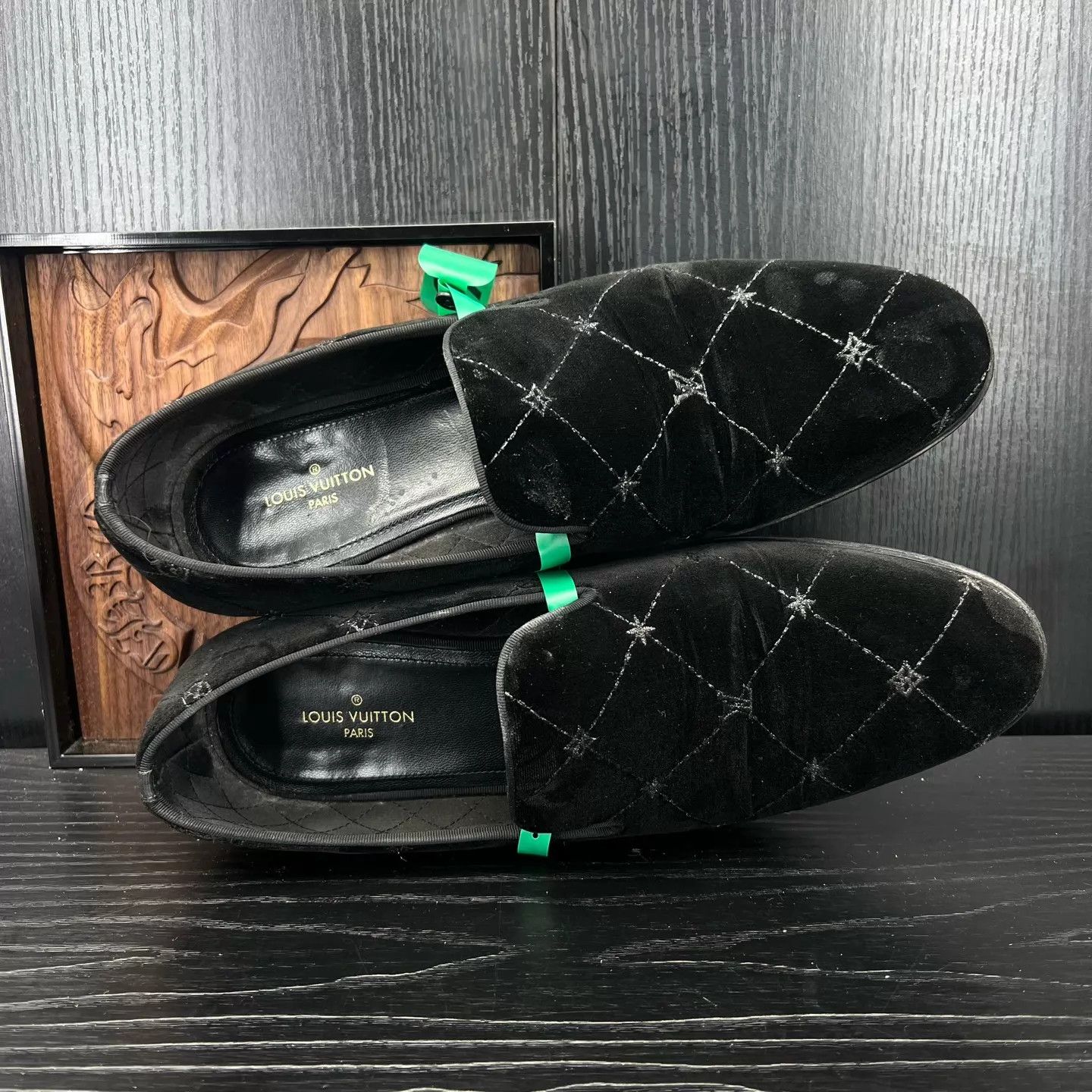 Louis Vuitton LV Auteuil Black Monogram Loafer US8 EU42 Size US 9 / EU 42 - 6 Thumbnail