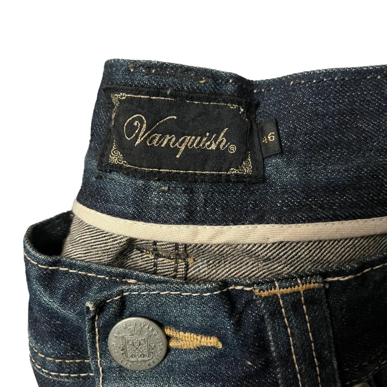 Tornado Mart Japanese label vanquish denim 00s Size US 32 / EU 48 - 8 Thumbnail