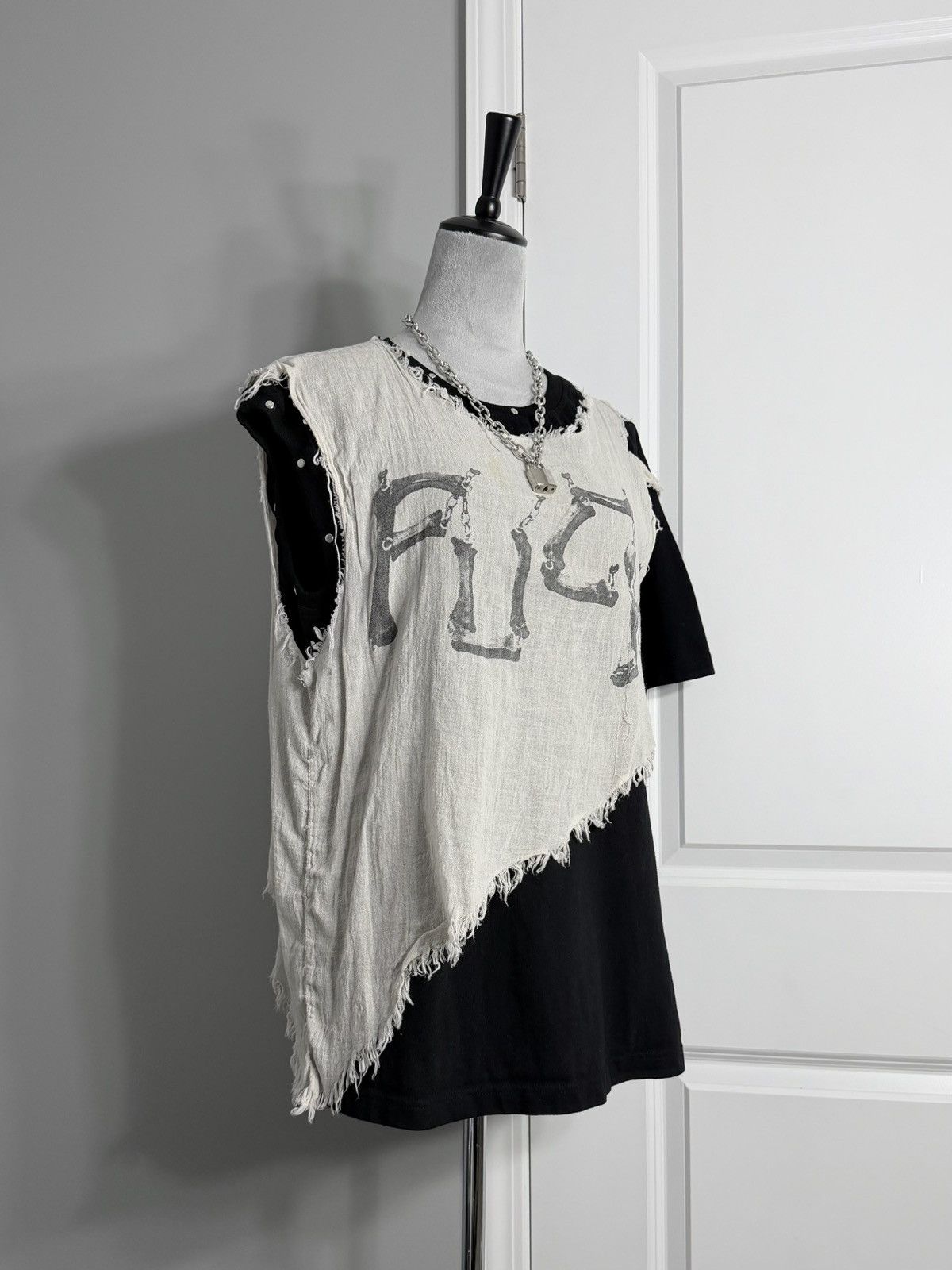 Seditionaries Shinya Tabuchi Layered Damaged Shirt 2023068 Size US L / EU 52-54 / 3 - 2 Thumbnail