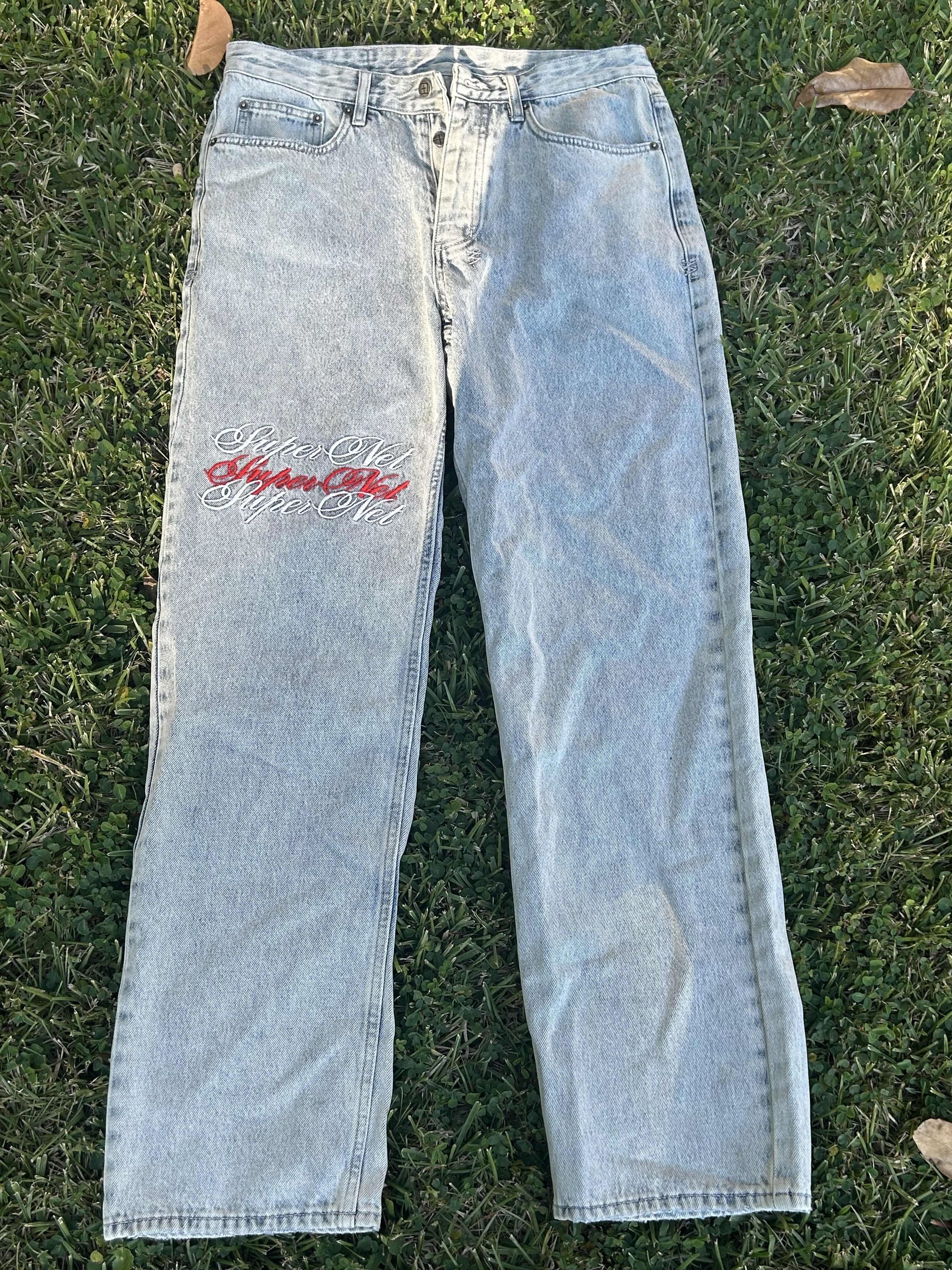 Ksubi Ksubi embroidered denim (with free bag) Size US 32 / EU 48 - 2 Thumbnail