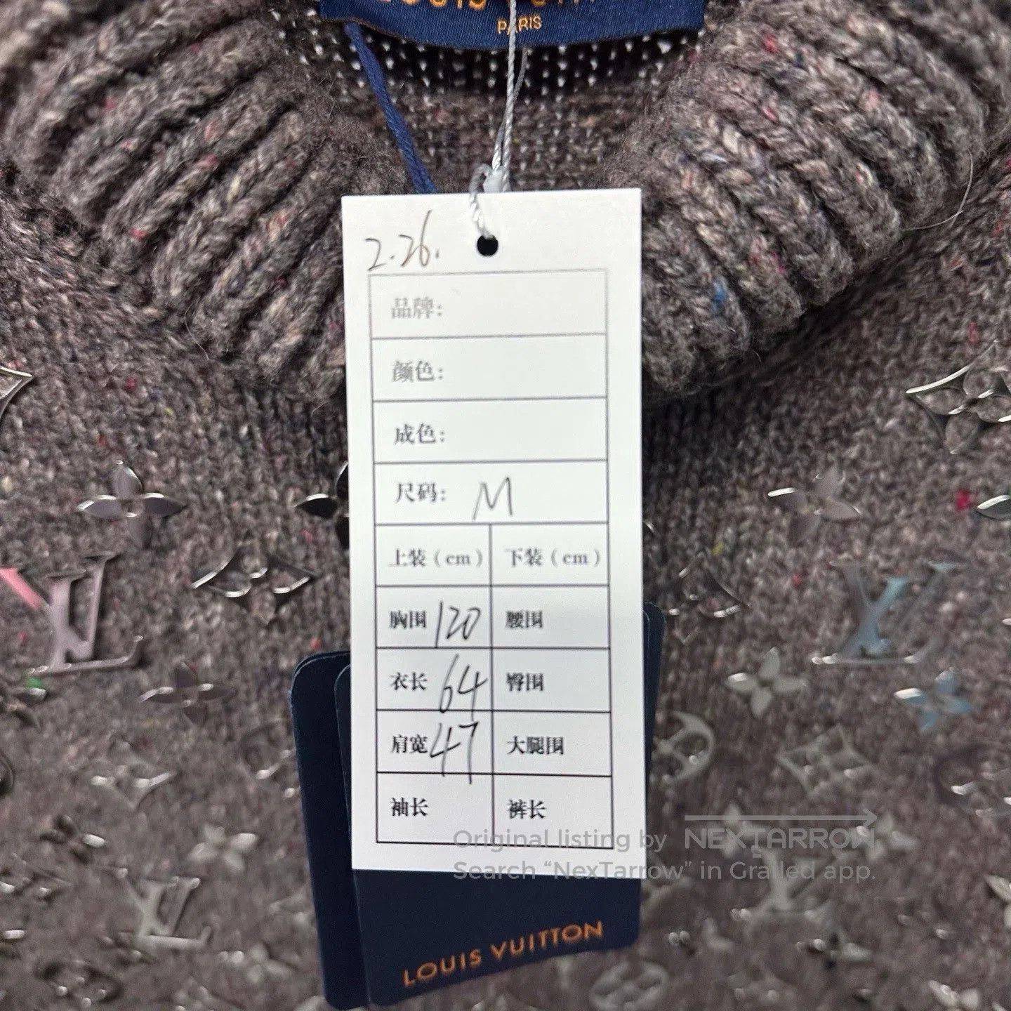 Louis Vuitton Louis Vuitton LV Metal Logo Turtleneck Sweater. Size US M / EU 48-50 / 2 - 5 Thumbnail