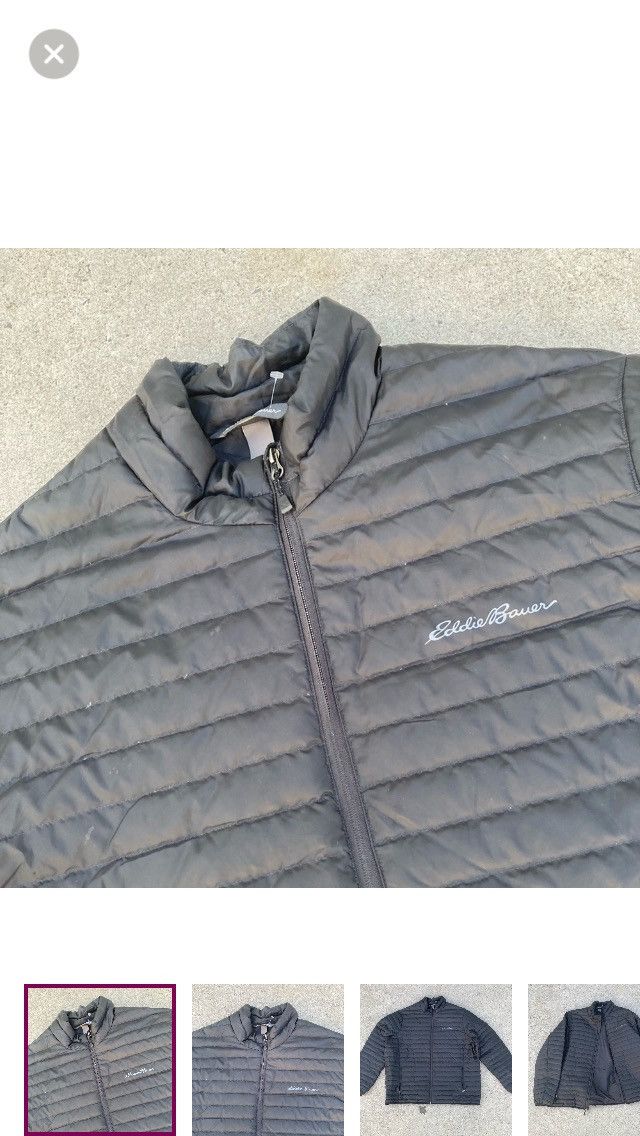 Eddie Bauer Eddie Bauer EB650 Black Puffer Down Jacket XXL Size US XXL / EU 58 / 5 - 1 Thumbnail
