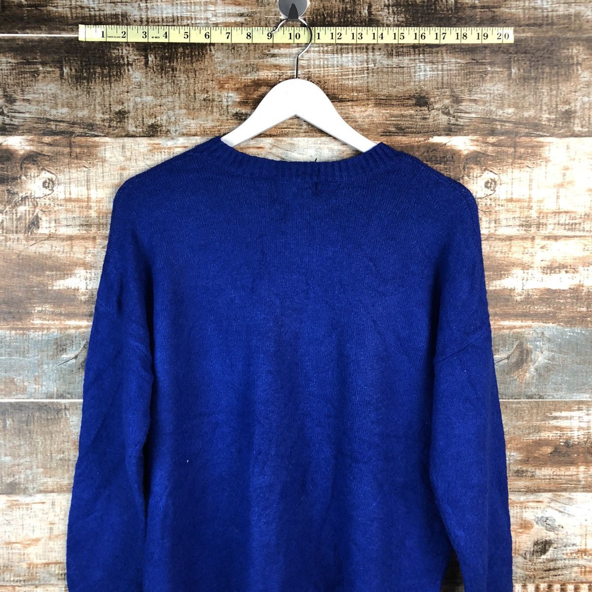 Homespun Knitwear × Japanese Brand Sunny Clouds Blue Knitwear #A2220 Size L / US 10 / IT 46 - 14 Thumbnail