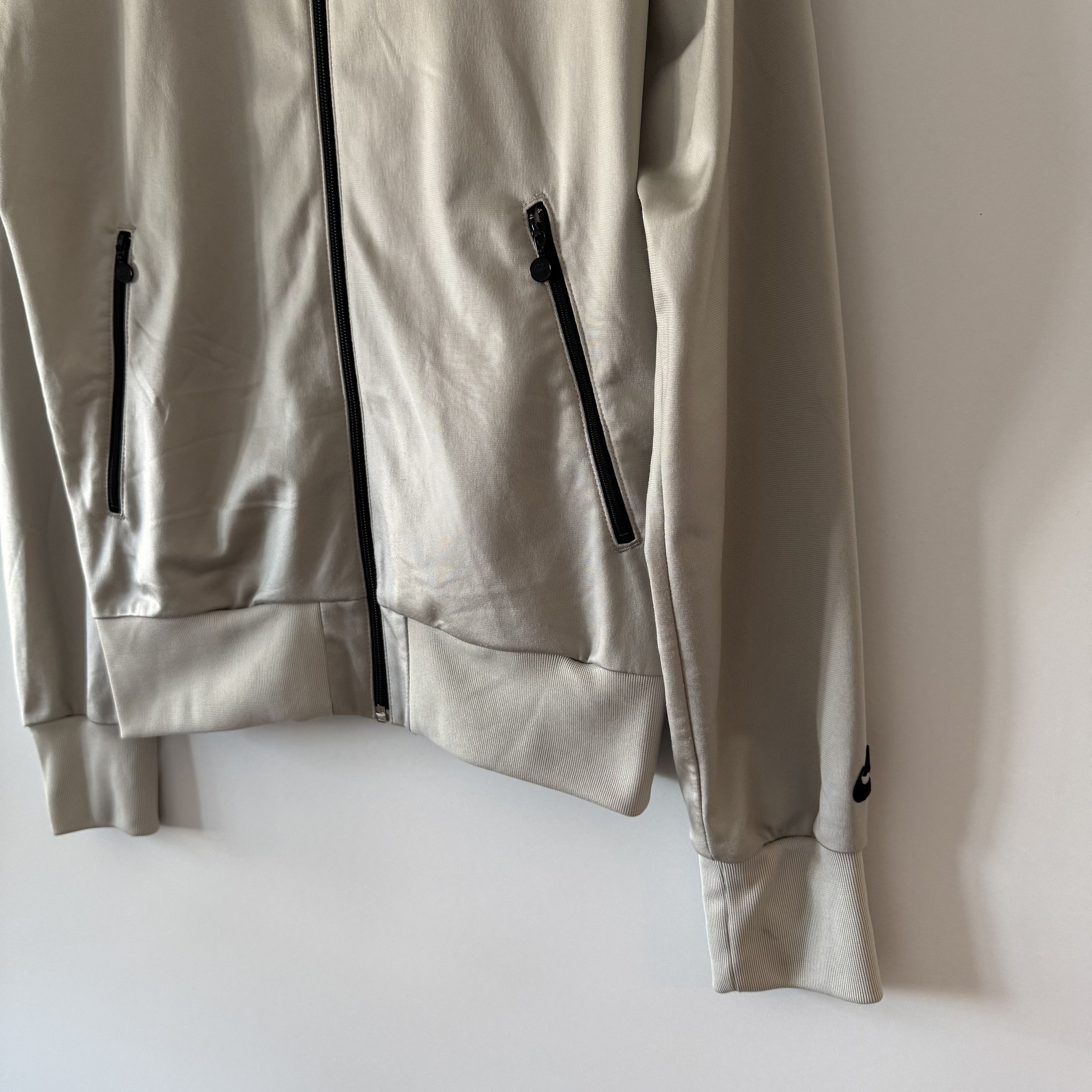 Nike Men's Nike x ICE Iceman Vintage Gray Track Jacket Size M Size US M / EU 48-50 / 2 - 10 Thumbnail