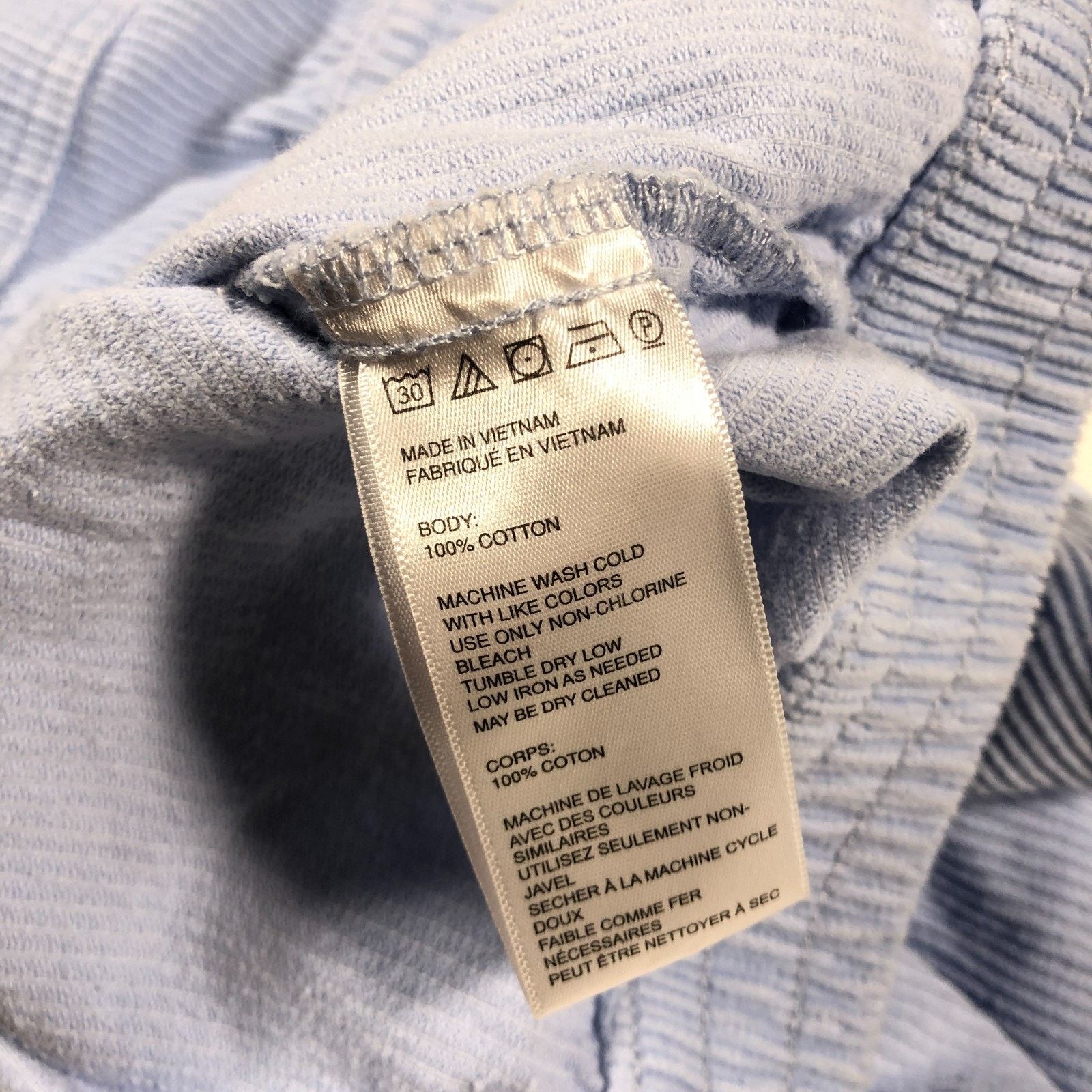 Urban Outfitters Urban Outfitters Light Blue Full-Zip Corduroy Jacket Womens Size M / US 6-8 / IT 42-44 - 4 Thumbnail