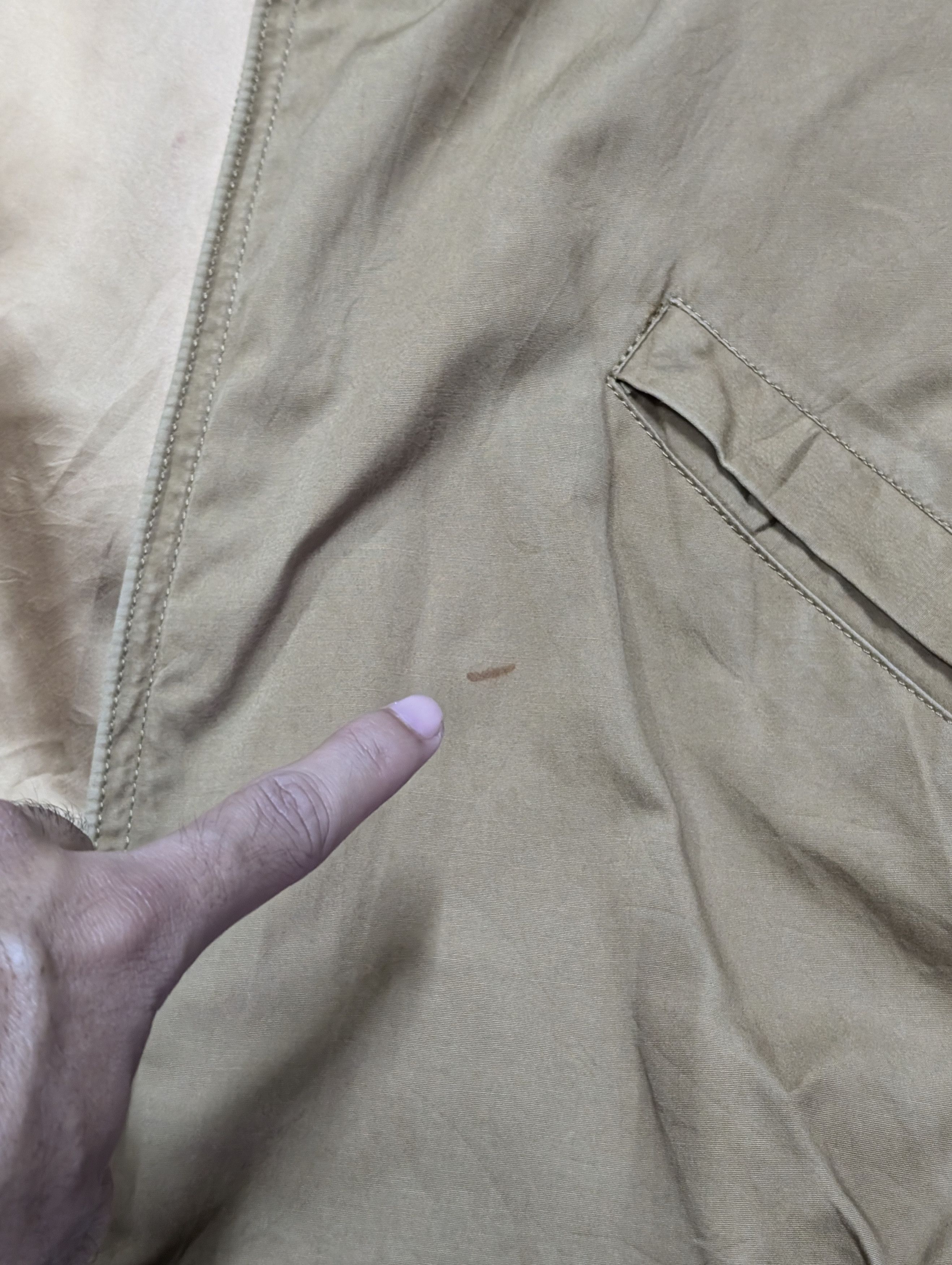 Karl Helmut Vintage Karl Helmut Sunfaded Zipper Bomber Jacket Outerwear Size US L / EU 52-54 / 3 - 10 Thumbnail