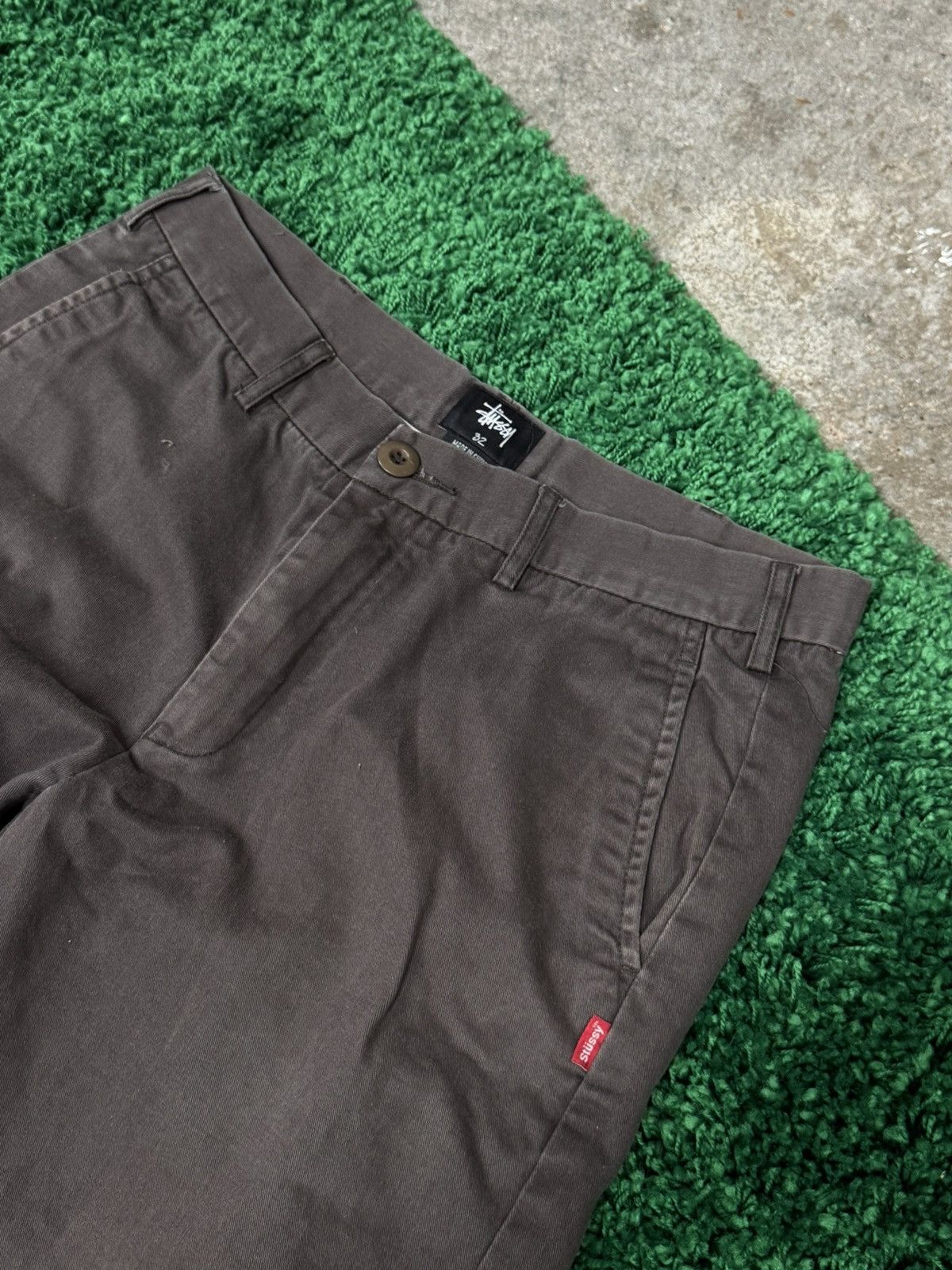 Stussy Stussy Vintage Grey Chino Pants Sz. 32 Y2k 00s Size US 32 / EU 48 - 2 Thumbnail