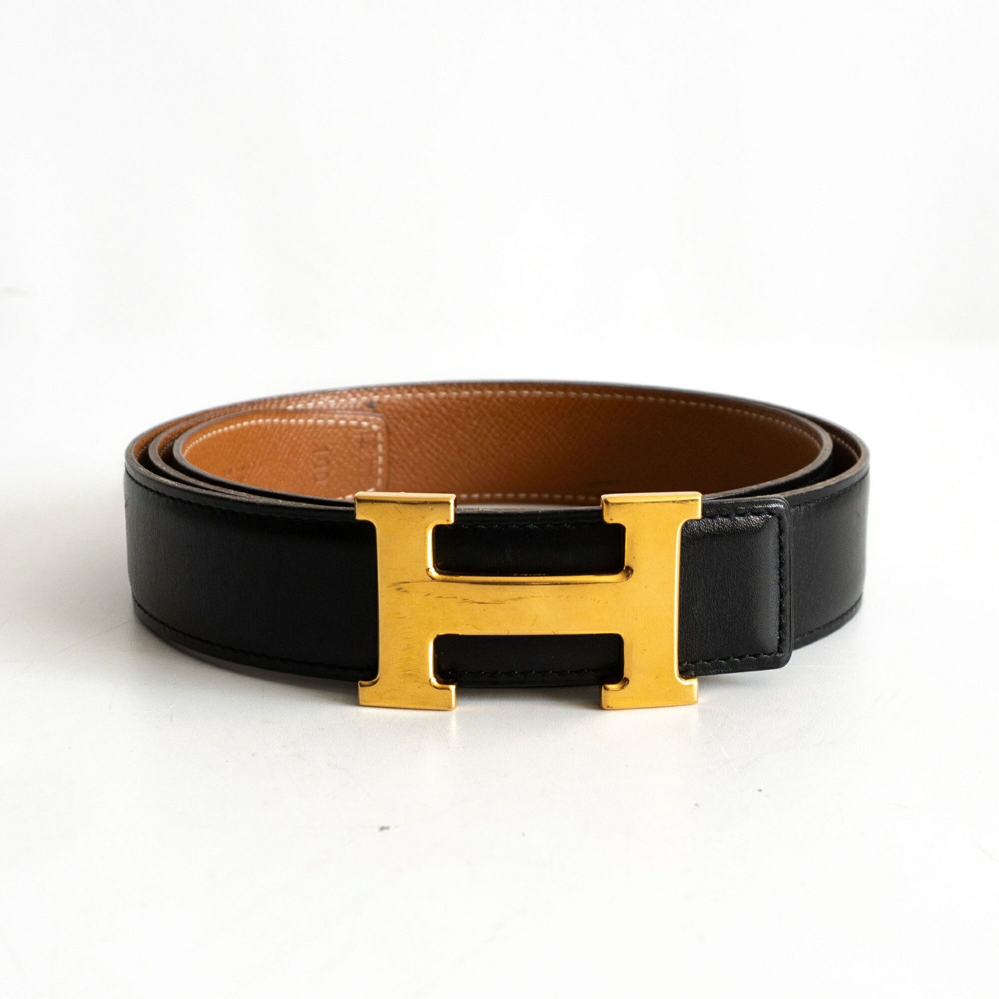 Hermes Hermes Constance Reversible Belt Black x Brown Size 100 Size ONE SIZE - 1 Thumbnail