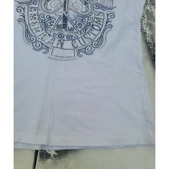 Affliction Y2k Affliction Anerican Customs Spade T-shirt women's Size XS / US 0-2 / IT 36-38 - 5 Thumbnail