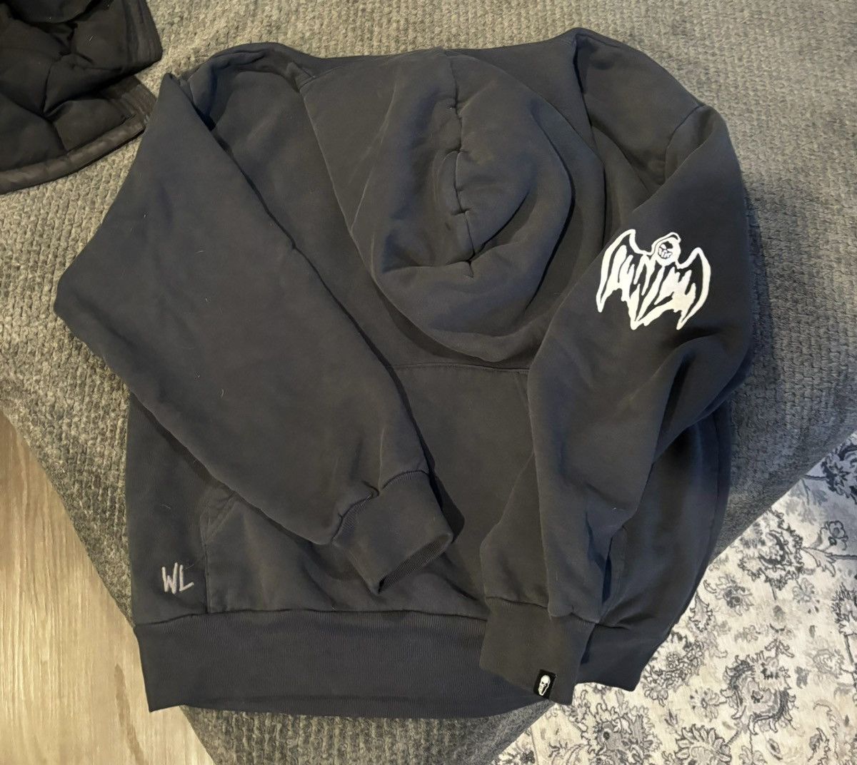 image of Warren Lotas Demon Path Hoodie in Black, Men's (Size Medium)
