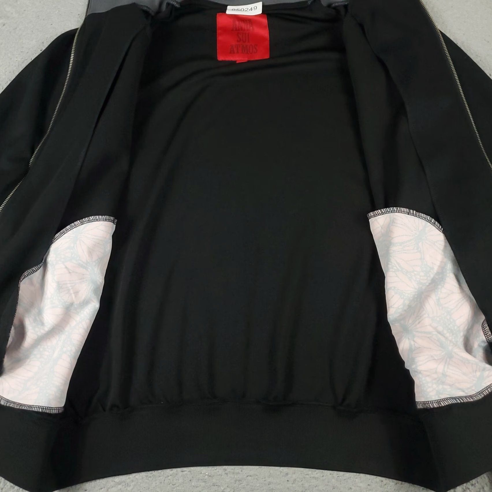 Vintage Atmos Jacket Mens Size Medium Black Full Zip Track Jacket Size US M / EU 48-50 / 2 - 5 Thumbnail
