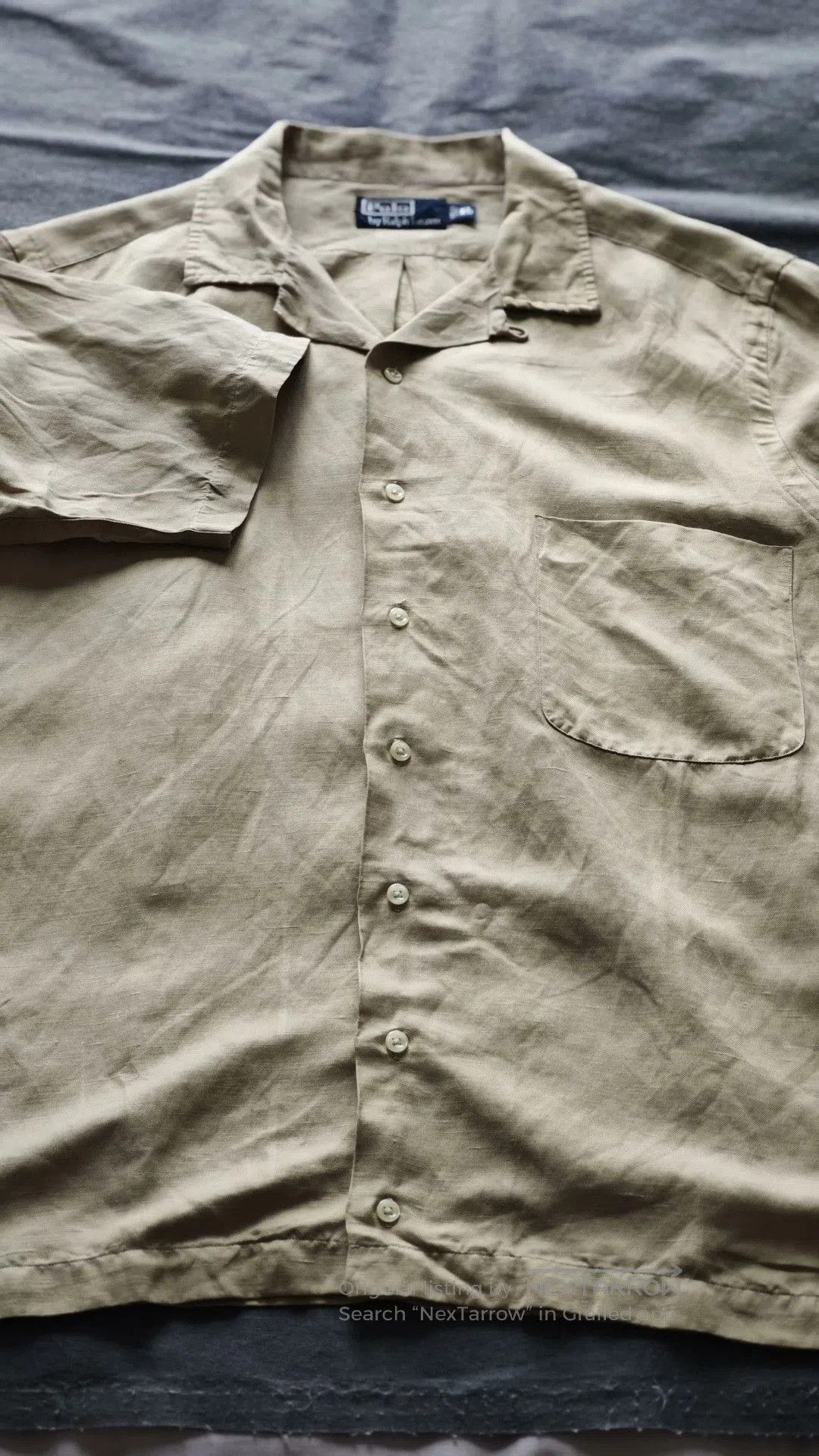 Polo Ralph Lauren Polo Ralph Lauren 90s Vintage Silk Shirt. Size US XL / EU 56 / 4 - 5 Thumbnail