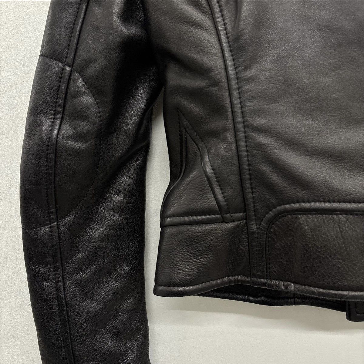Balenciaga FW12 Balenciaga By Nicholas Ghesquiere Leather Moto Jacket Size XS / US 0-2 / IT 36-38 - 14 Thumbnail