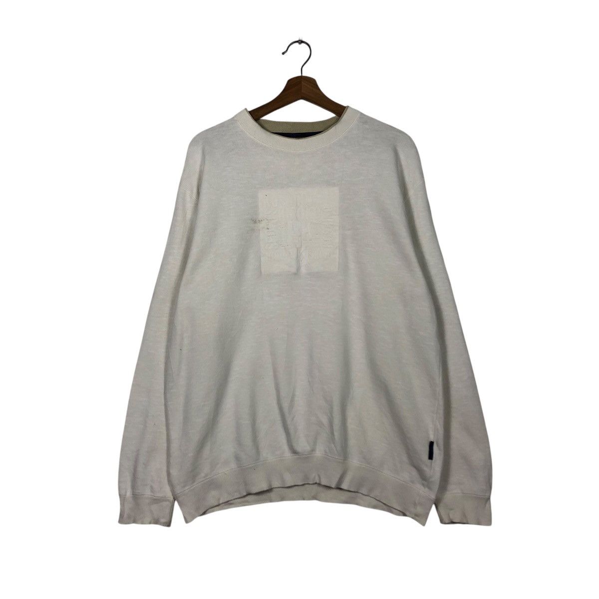 Hiroko Koshino Homme 📌Vintage Hiroko Koshino Sports Sweatshirt Big Logo Size US L / EU 52-54 / 3 - 2 Thumbnail