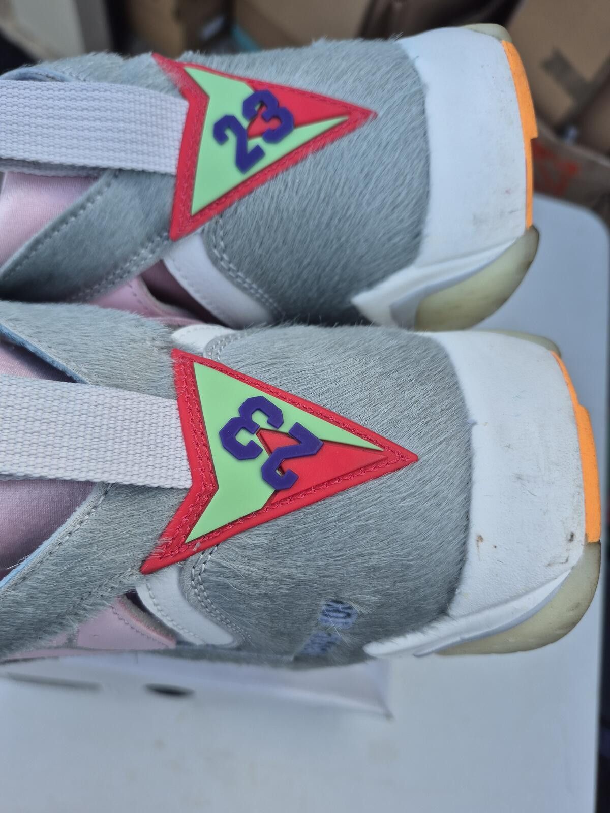 Jordan Brand Air Jordan 7 Retro SE Neutral Grey White Hare 2.0 Size 13 Size US 9 / EU 42 - 8 Thumbnail