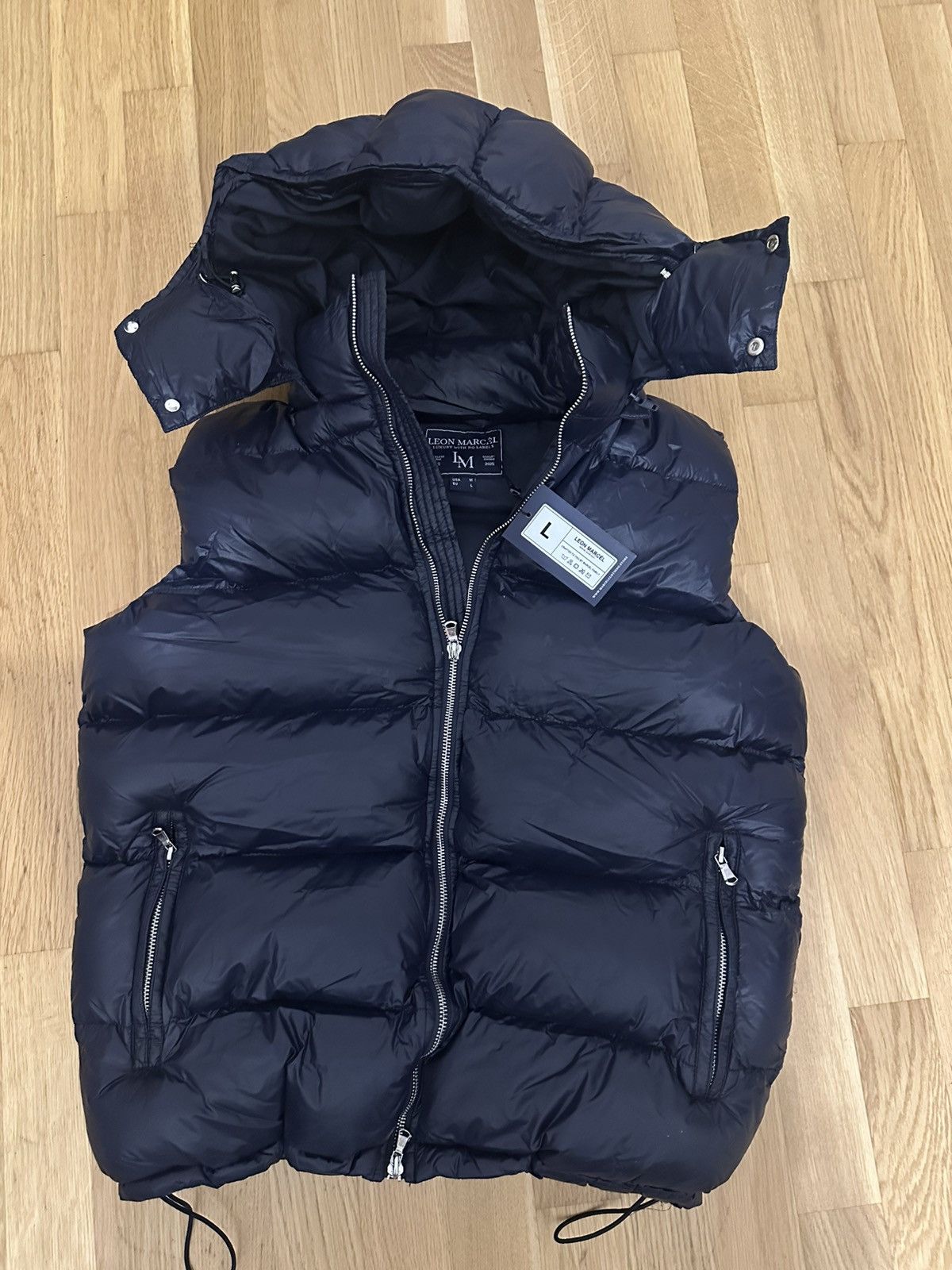 Other Vest with hoodie, royale blue, L Size US L / EU 52-54 / 3 - 1 Thumbnail