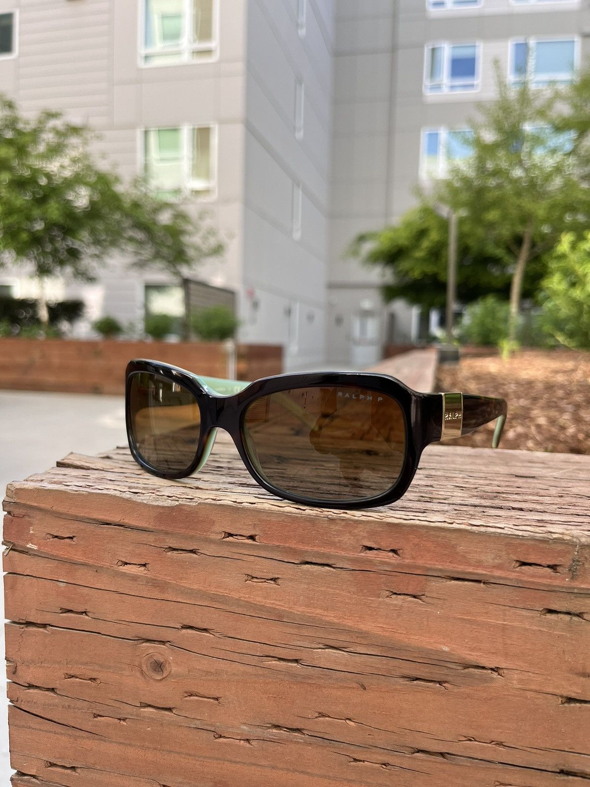 Polo Ralph Lauren × Vintage Vintage Polo Ralph Lauren Sunglasses Y2K Size ONE SIZE - 2 Thumbnail