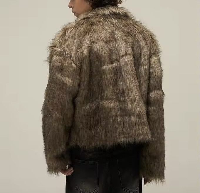 Japanese Brand Fluffy Fur Outerwear Coat Size US XL / EU 56 / 4 - 2 Thumbnail