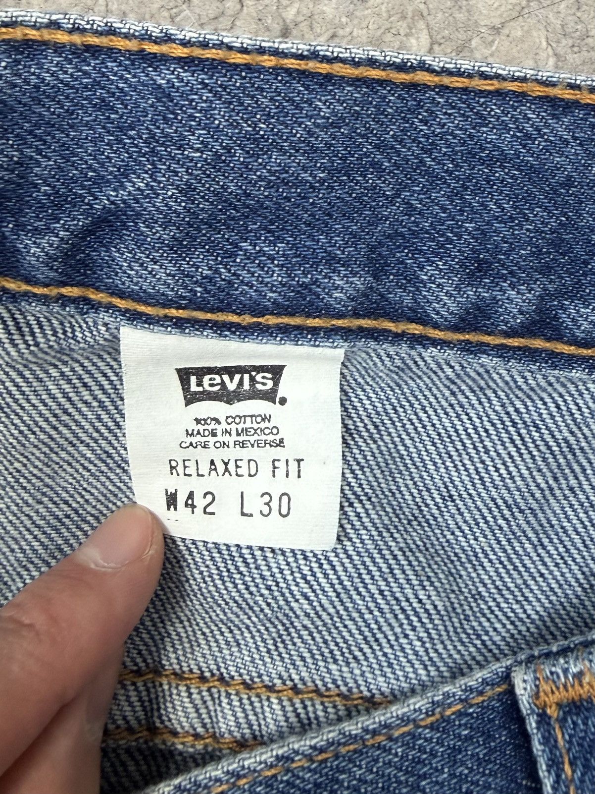 Levi's Levi's 540 Silver Tab Baggy Pants 1991 Vintage Size US 42 / EU 58 - 4 Thumbnail