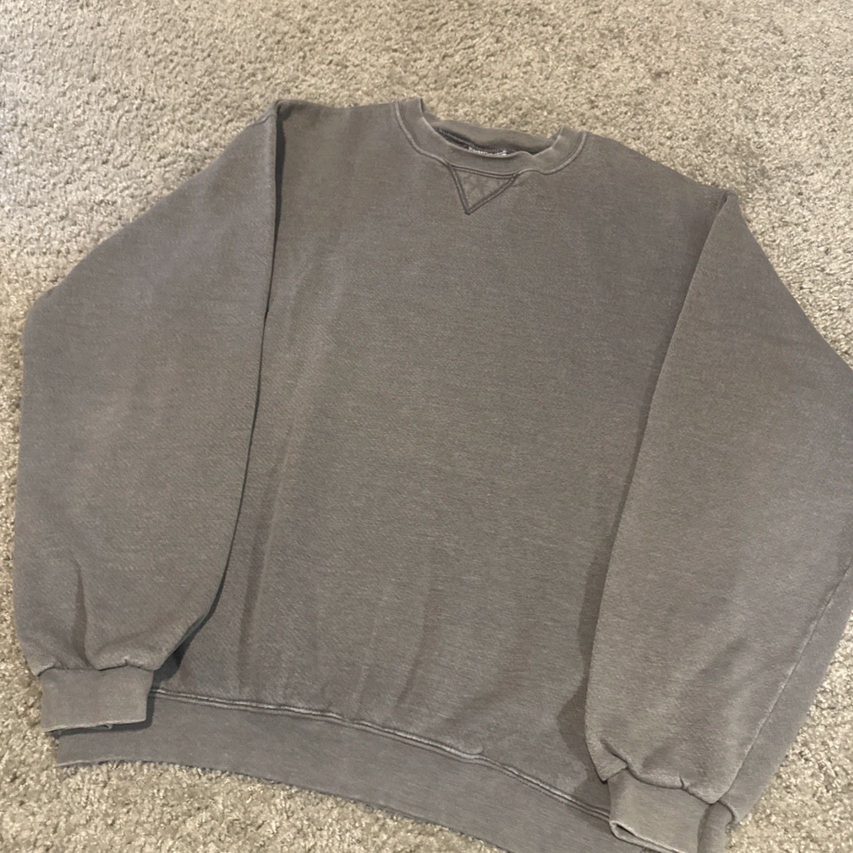 Essentials VINTAGE Bike 90s Crewneck Sweatshirt Mens M Grey/Gray Size US M / EU 48-50 / 2 - 4 Thumbnail