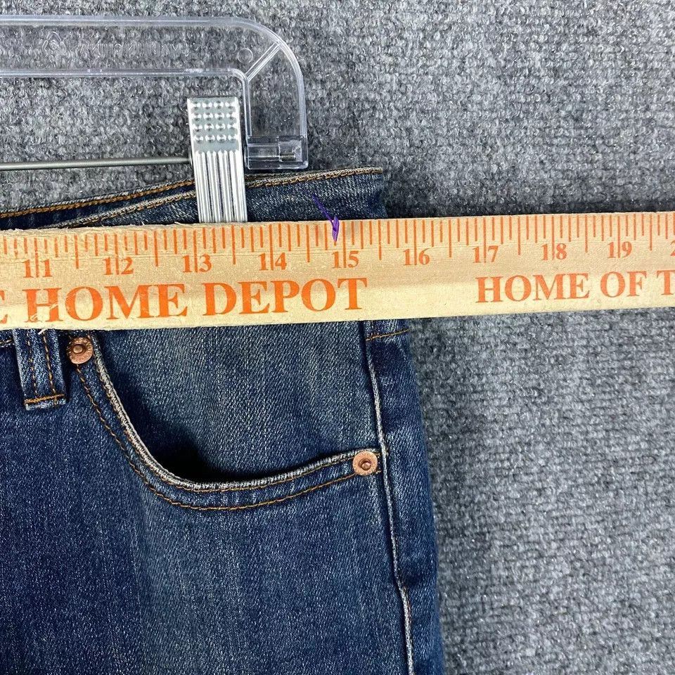Volcom Volcom Straight Leg Skinny Jeans Women's 9 Denim Cotton Size 31" - 2 Thumbnail