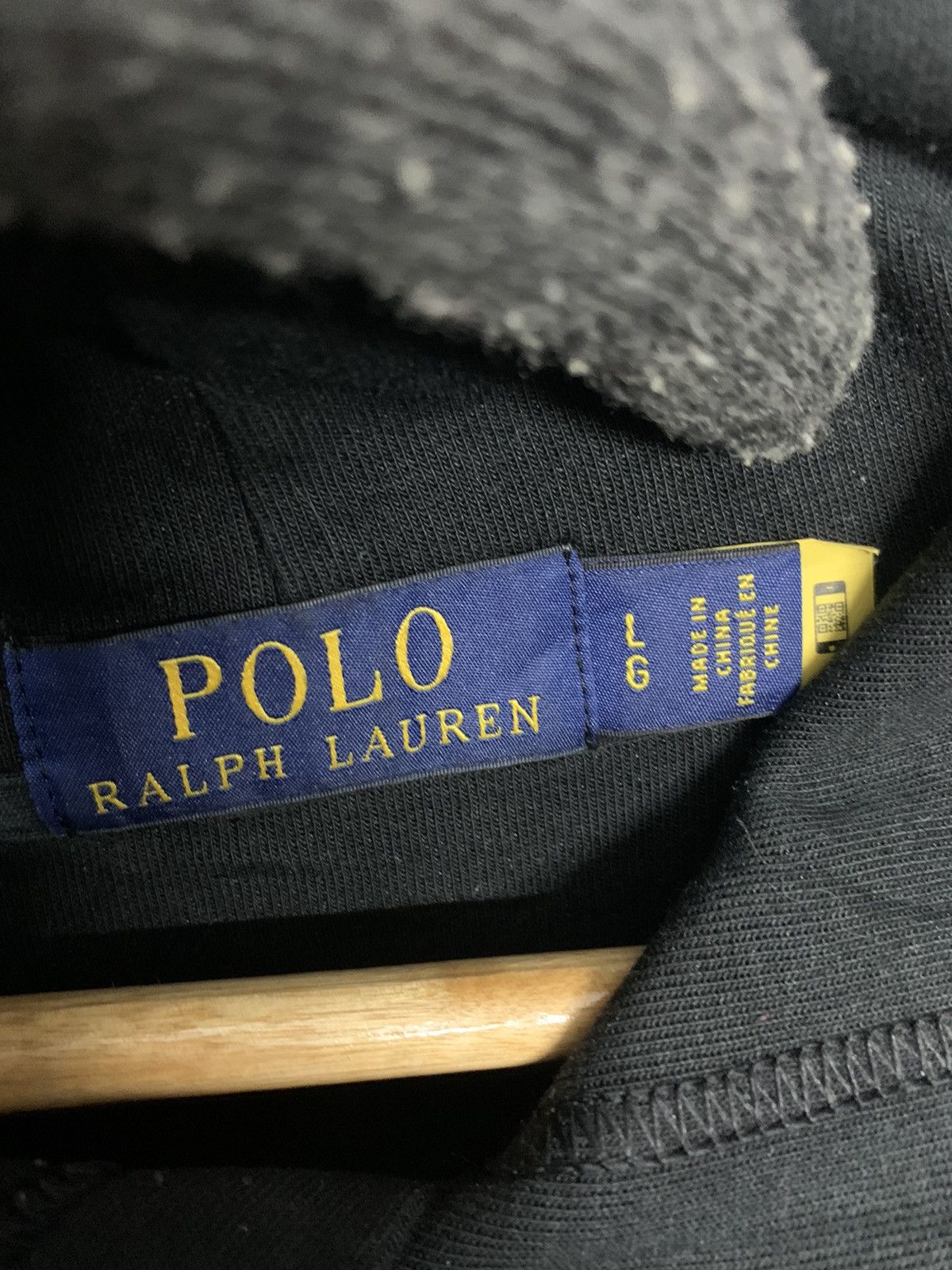 Polo Ralph Lauren Rare Polo Ralph Lauren Big Logo Hoodie Sweatshirt Size US L / EU 52-54 / 3 - 3 Thumbnail