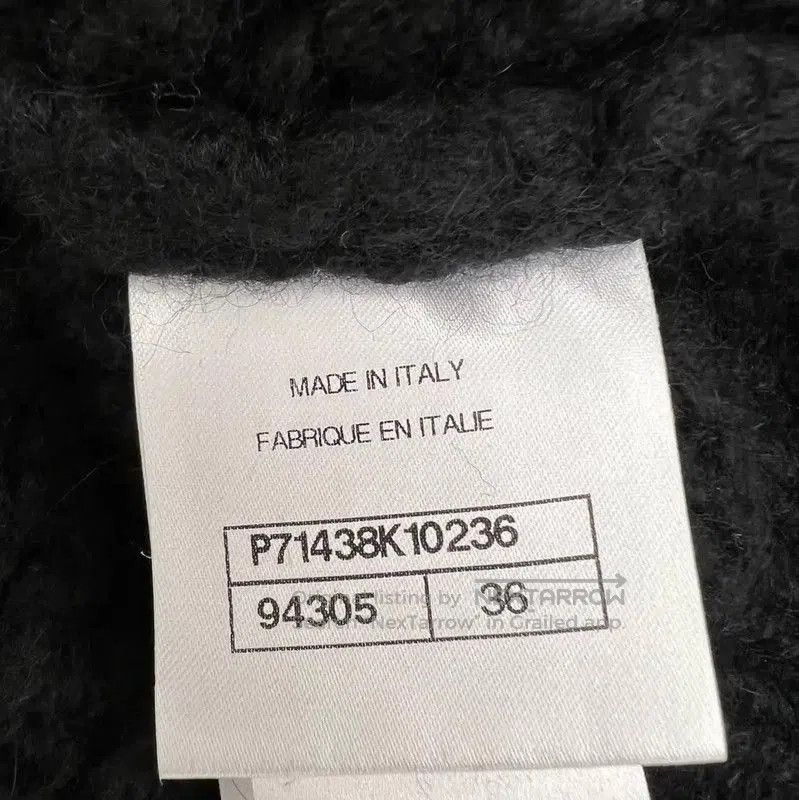 Chanel Chanel Black Cropped Sweater with Button Details . Size M / US 6-8 / IT 42-44 - 5 Thumbnail