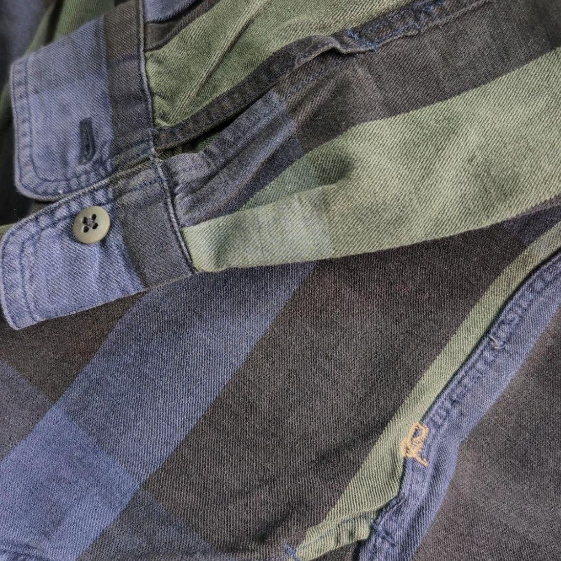 Vintage 45Rpm Big Check Pullover Shirt Size: 3 Navy Green Black Size US S / EU 44-46 / 1 - 5 Thumbnail