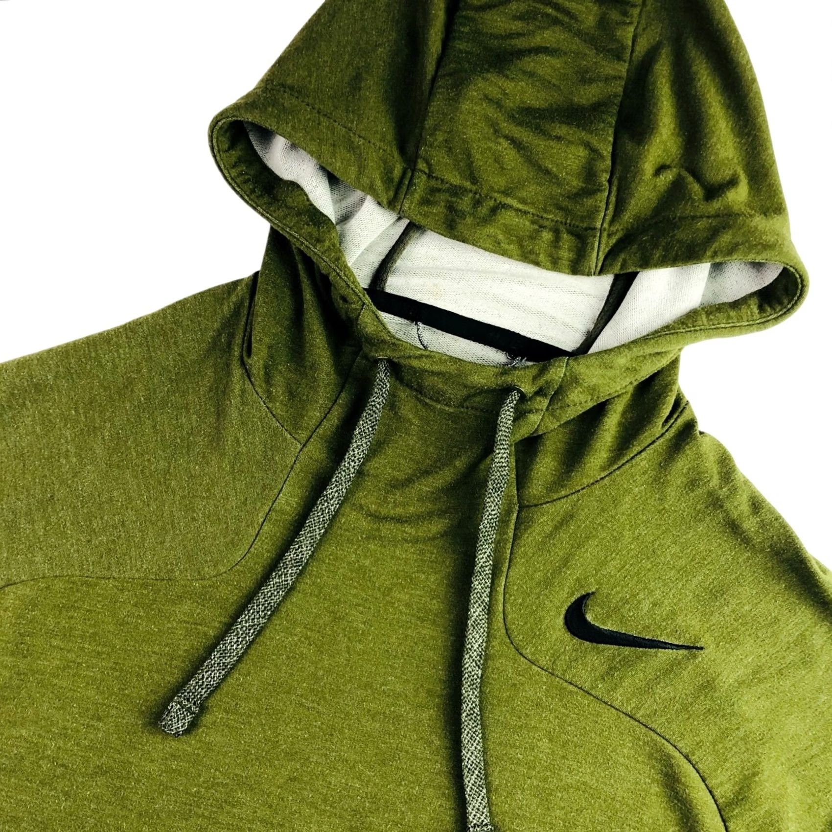 Nike VINTAGE Nike Men's Dri-Fit Hoodie Sweatshirt Green Medium Size US M / EU 48-50 / 2 - 2 Thumbnail