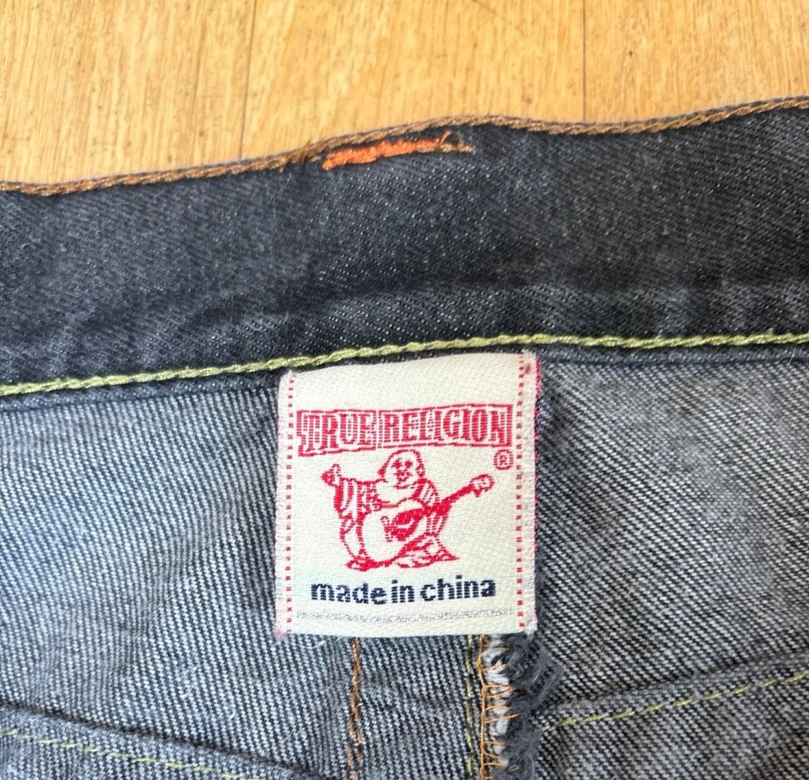 Japanese Brand × True Religion × Vintage Very Rare True Religion buddah Hindu Jorts Size US 38 / EU 54 - 7 Thumbnail