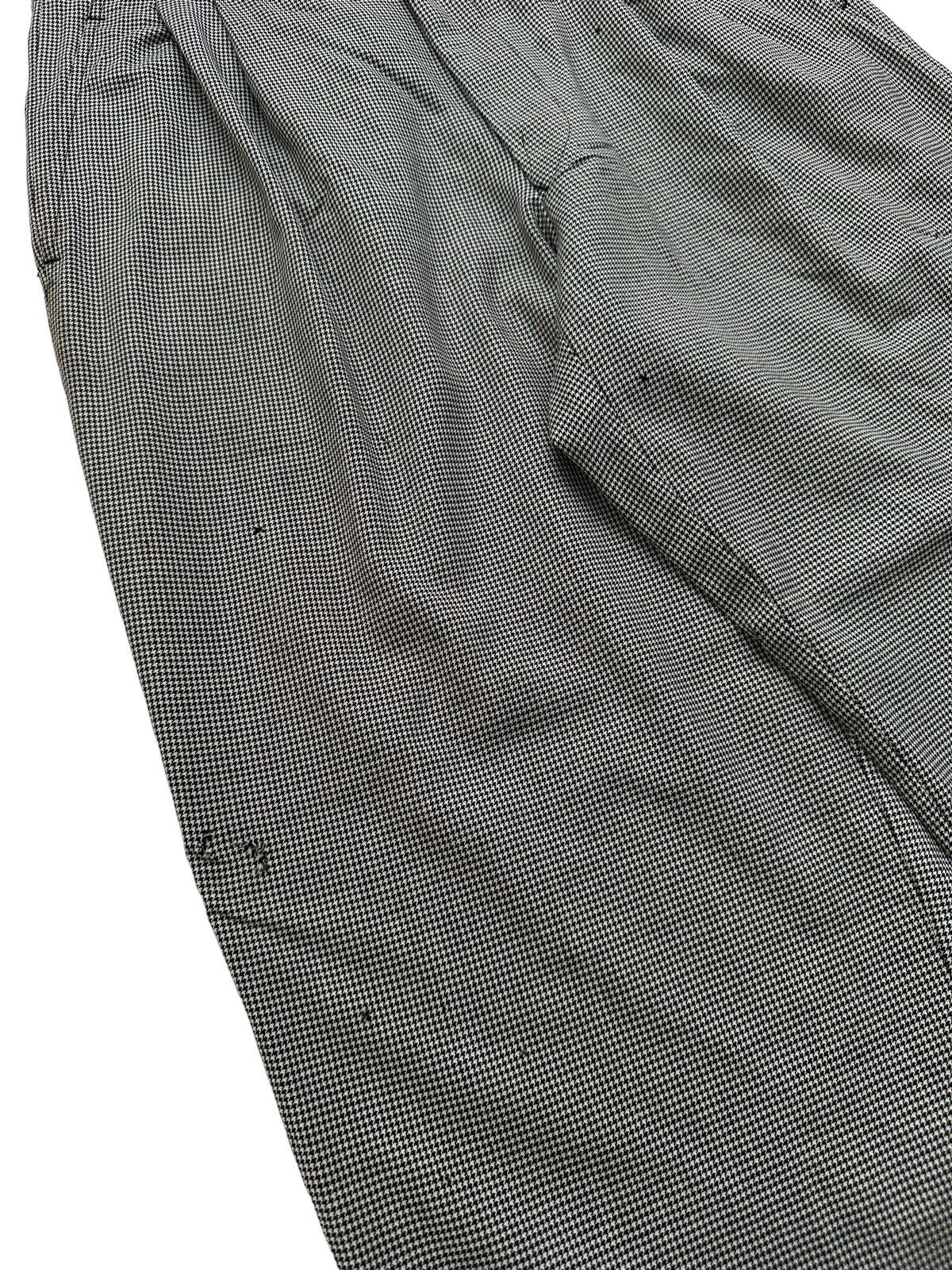 Comme des Garcons Comme des Garçons Homme Plus AW1991 Houndstooth Wool Trouser Size US 28 / EU 44 - 12 Thumbnail