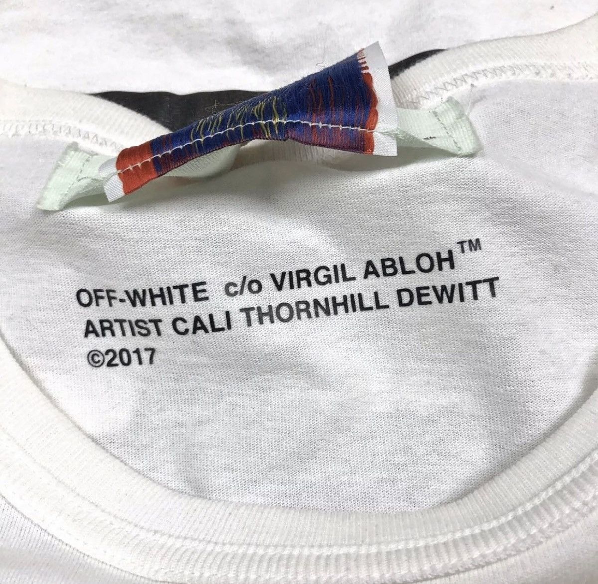 Off-White Wet Dream Tee Off-White Virgil Abloh x Cali Thornhill Dewitt Size US XL / EU 56 / 4 - 4 Thumbnail