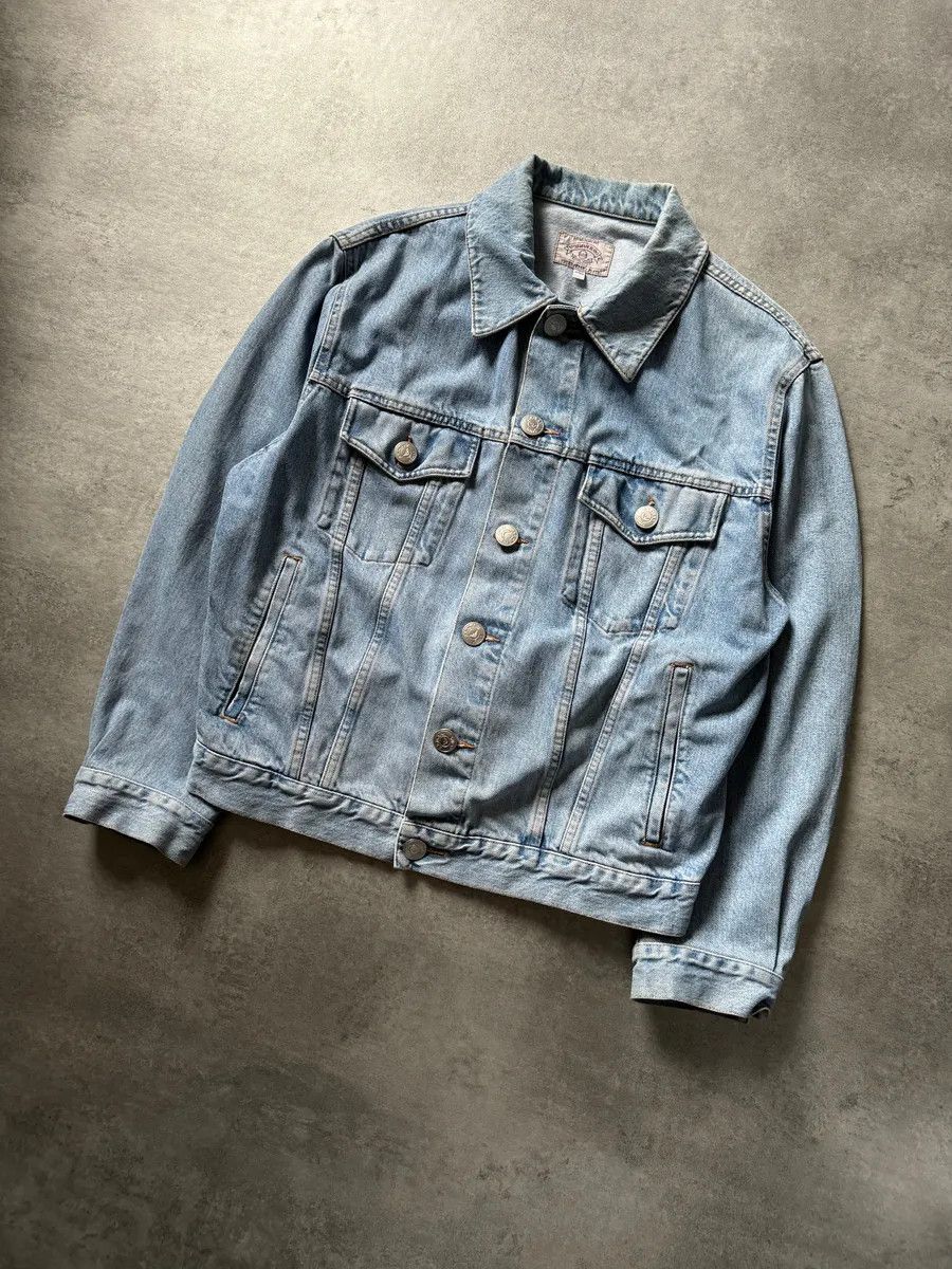 Armani 1990s Armani Relaxed Denim Worker Jacket Size US M / EU 48-50 / 2 - 4 Thumbnail