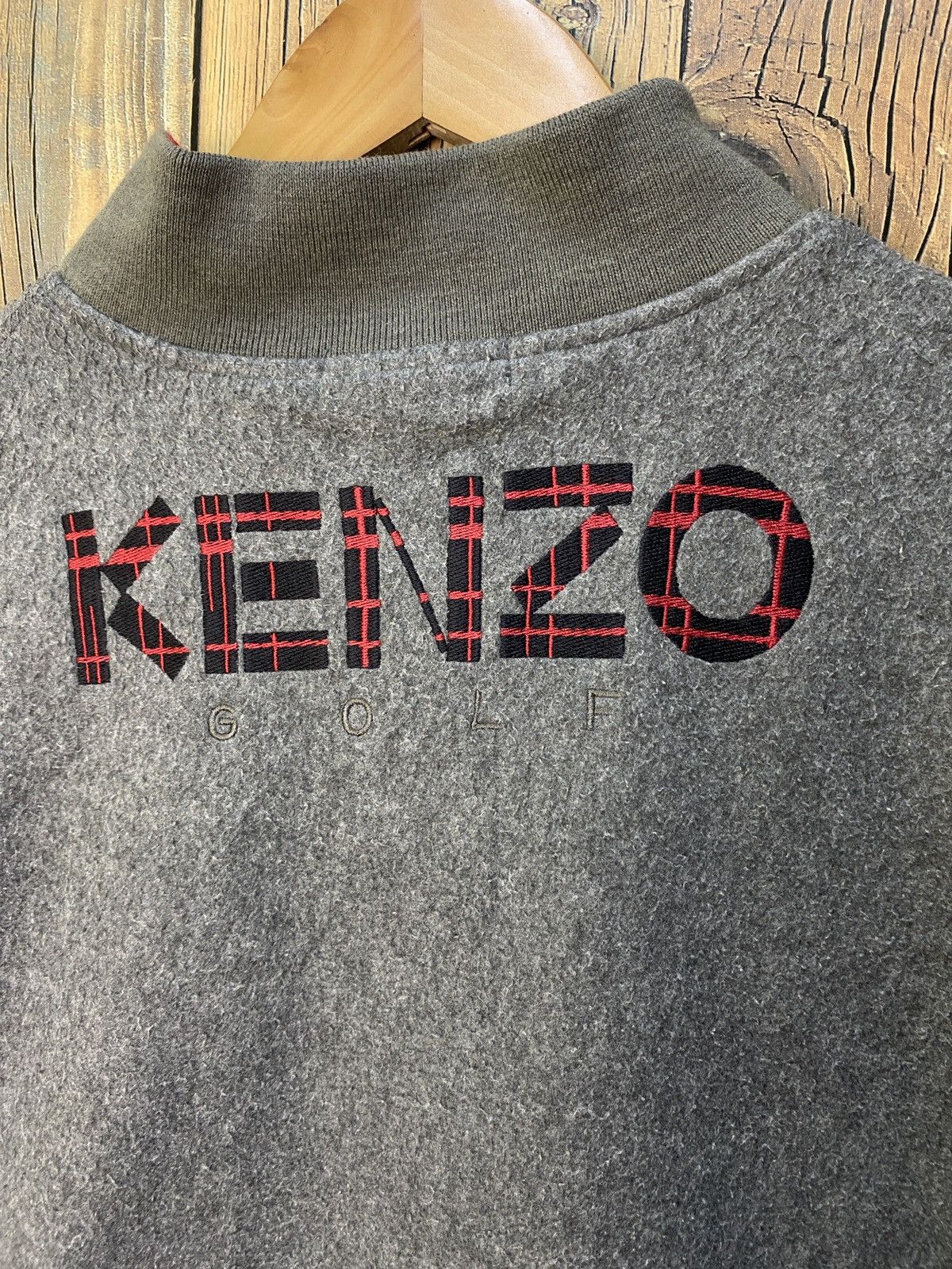 Kenzo Kenzo golf half zipper sweatshirt Size US L / EU 52-54 / 3 - 3 Thumbnail