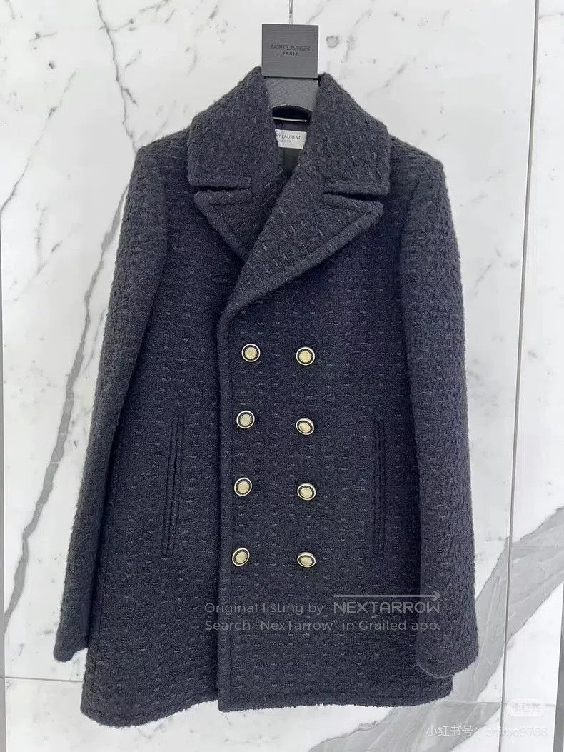 Saint Laurent Paris Saint Laurent Paris Tweed jacket Size S / US 4 / IT 40 - 1 Thumbnail