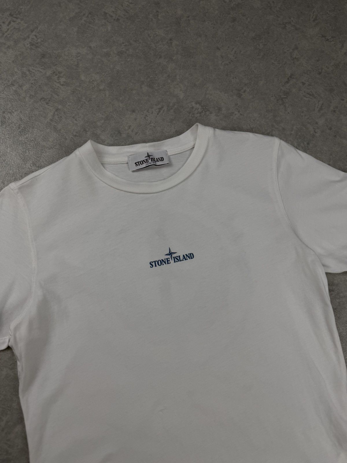 Stone Island Stone Island Junior Compass Logo T-Shirt White Size 10Y Size US XXS / EU 40 - 3 Thumbnail
