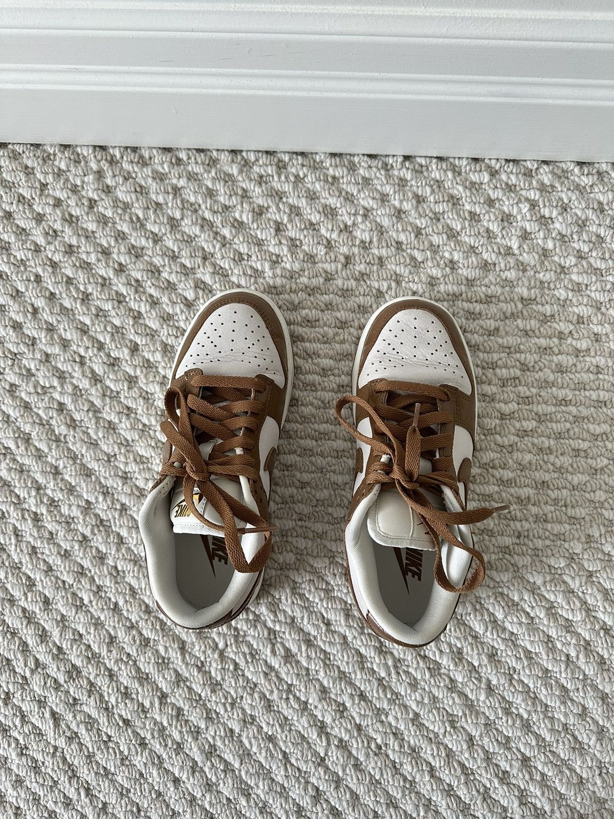 Nike Nike Dunk Low “Brown Ostrich” Sneaker Size US 5 / IT 35 - 3 Thumbnail