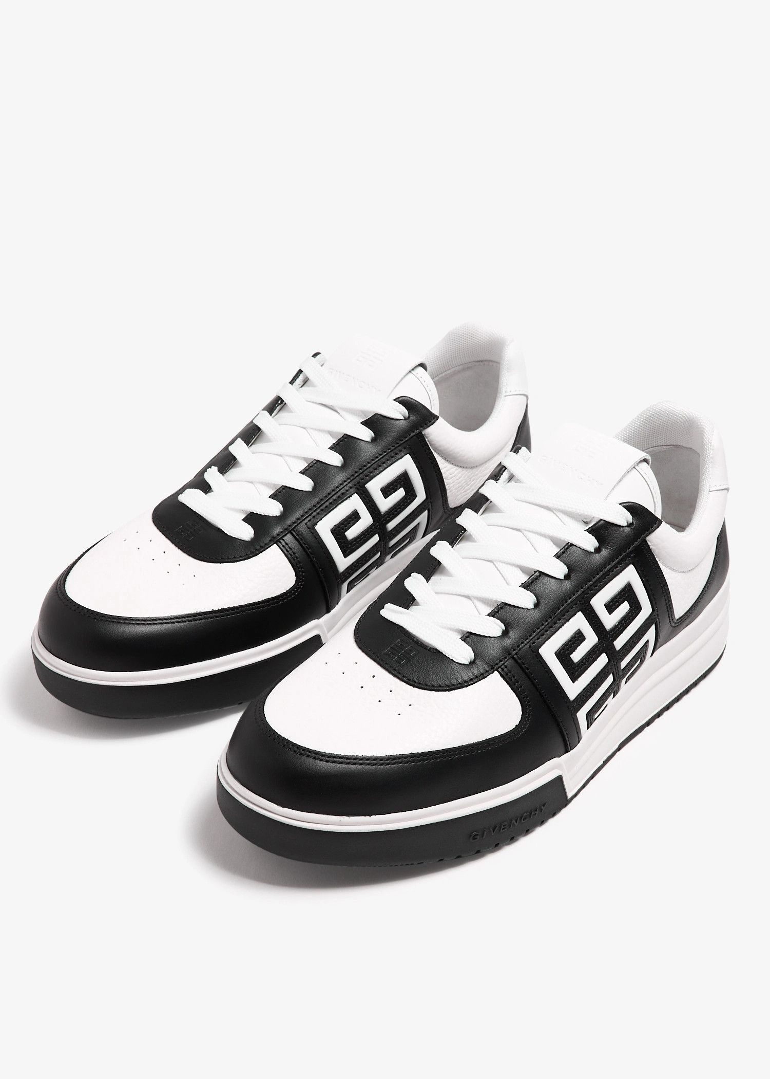 Givenchy o1w1db10426 G4 Low-Top Sneakers in White/Black Size US 8 / EU 41 - 4 Thumbnail