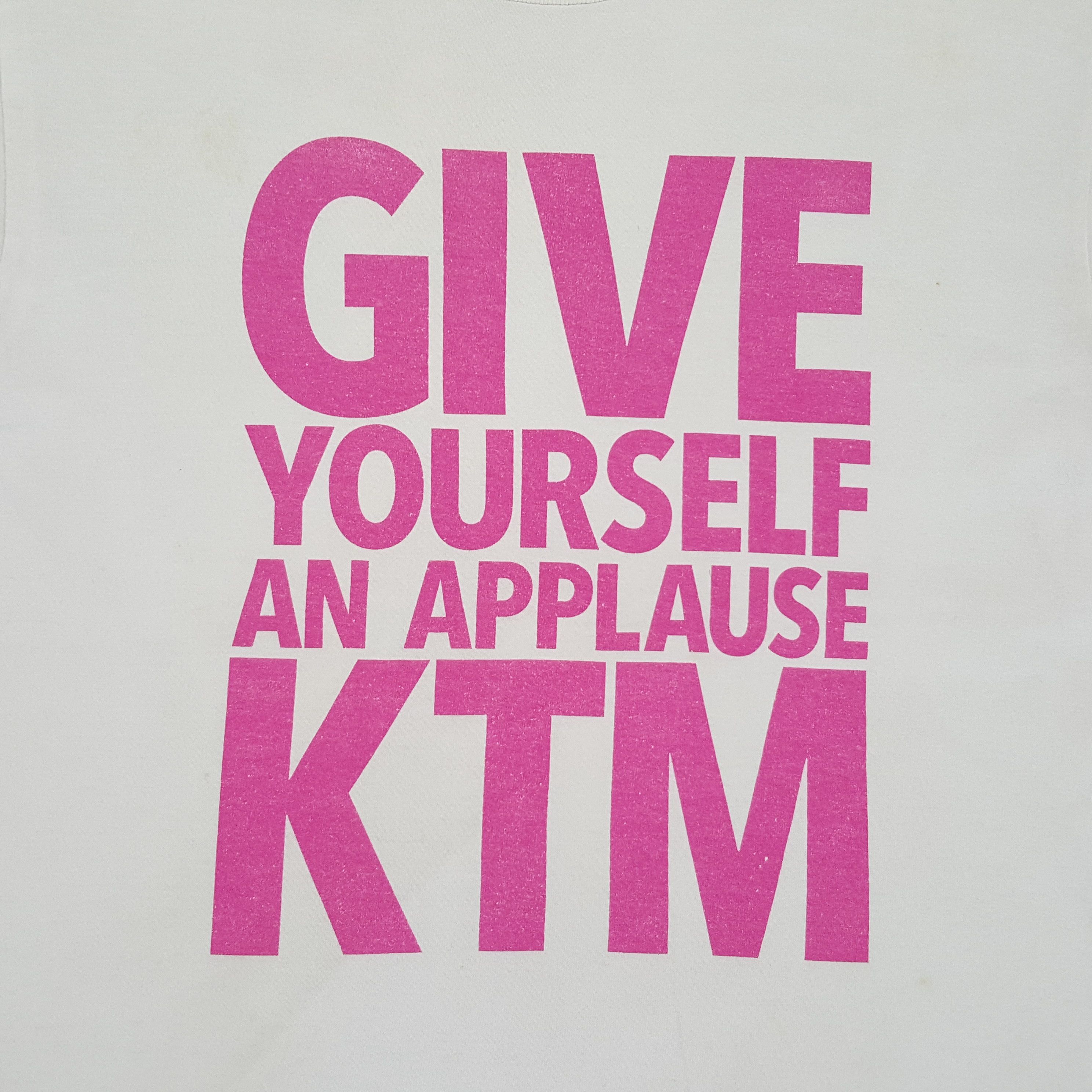 Vintage Vintage KTM Streetwear T-shirt Size US M / EU 48-50 / 2 - 4 Thumbnail