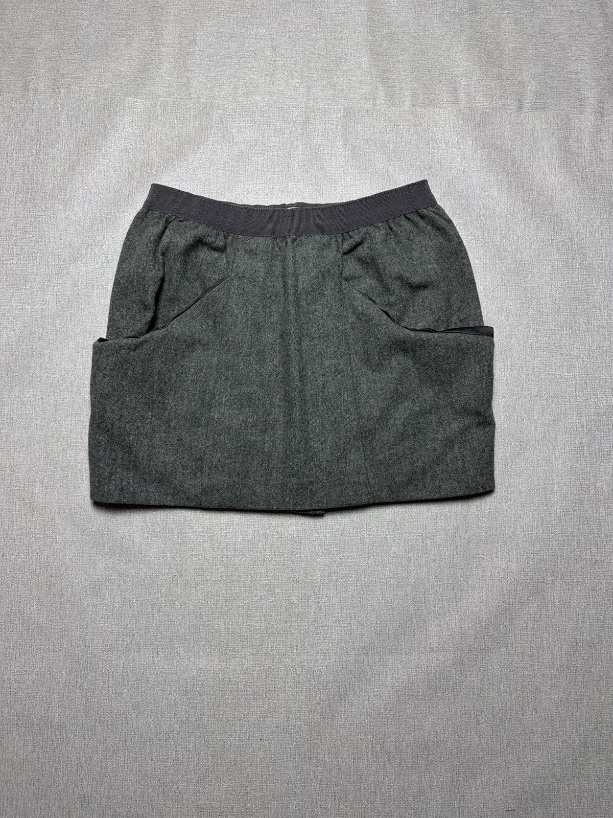 Brunello Cucinelli × Luxury × Vintage Brunello Cucinelli Wool Skirt Vintage Size 26" / US 2 / IT 38 - 1 Thumbnail