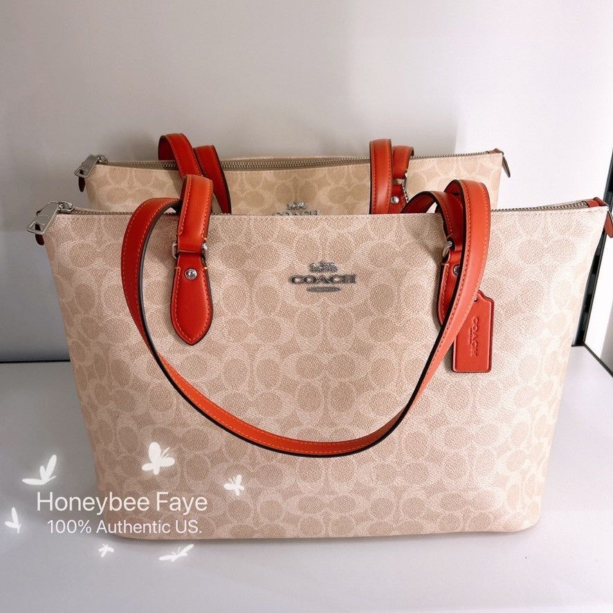 Coach Gallery Tote Bag In Signature Canvas CW381 Size ONE SIZE - 1 Thumbnail