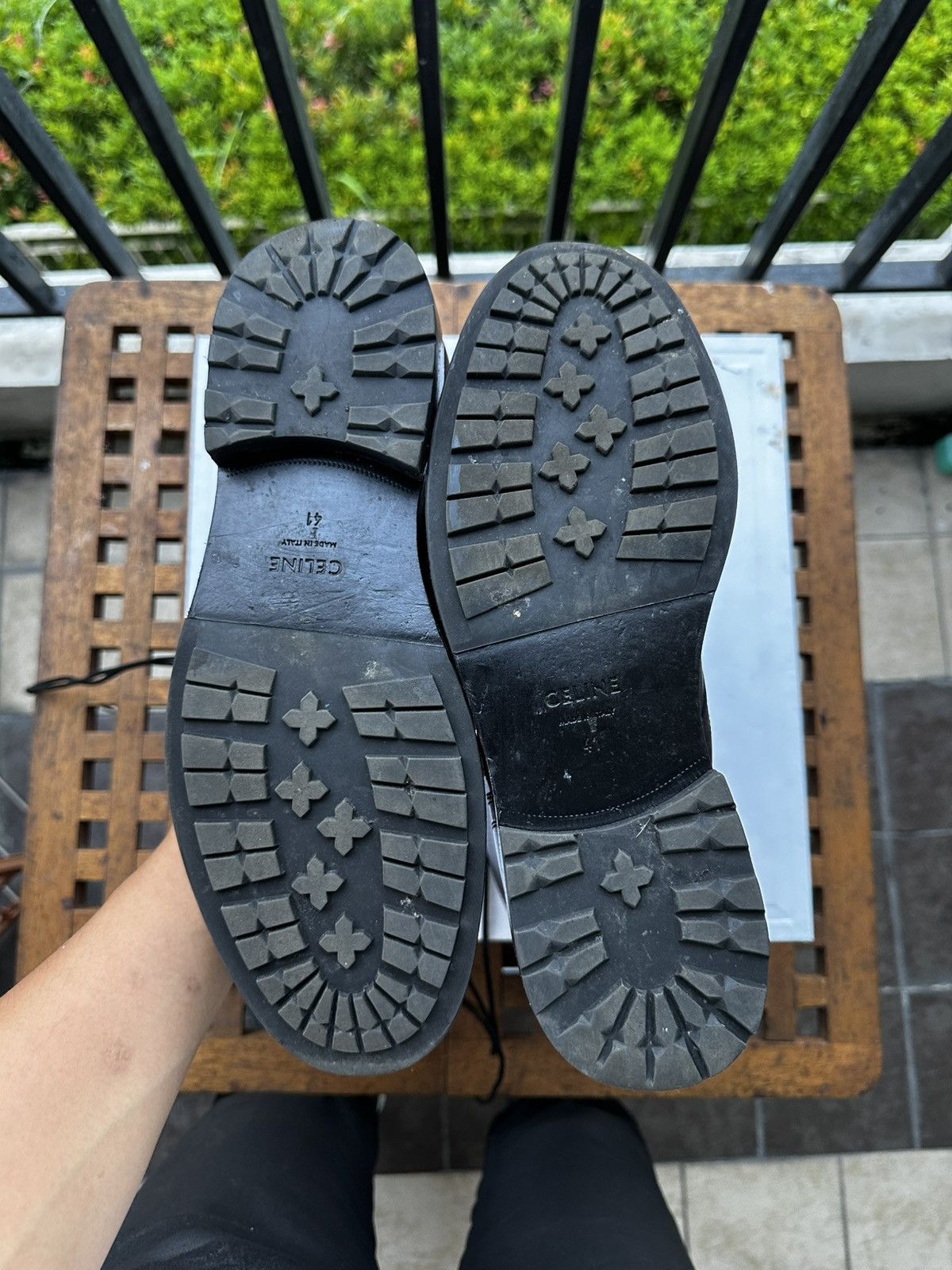 Celine Celine x Hedi Slimame Ranger Boots Size US 9 / EU 42 - 4 Thumbnail